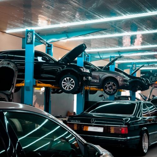 mercedes-suspension-repair-The-Car-Lab-Auto-Repair-Center-scaled