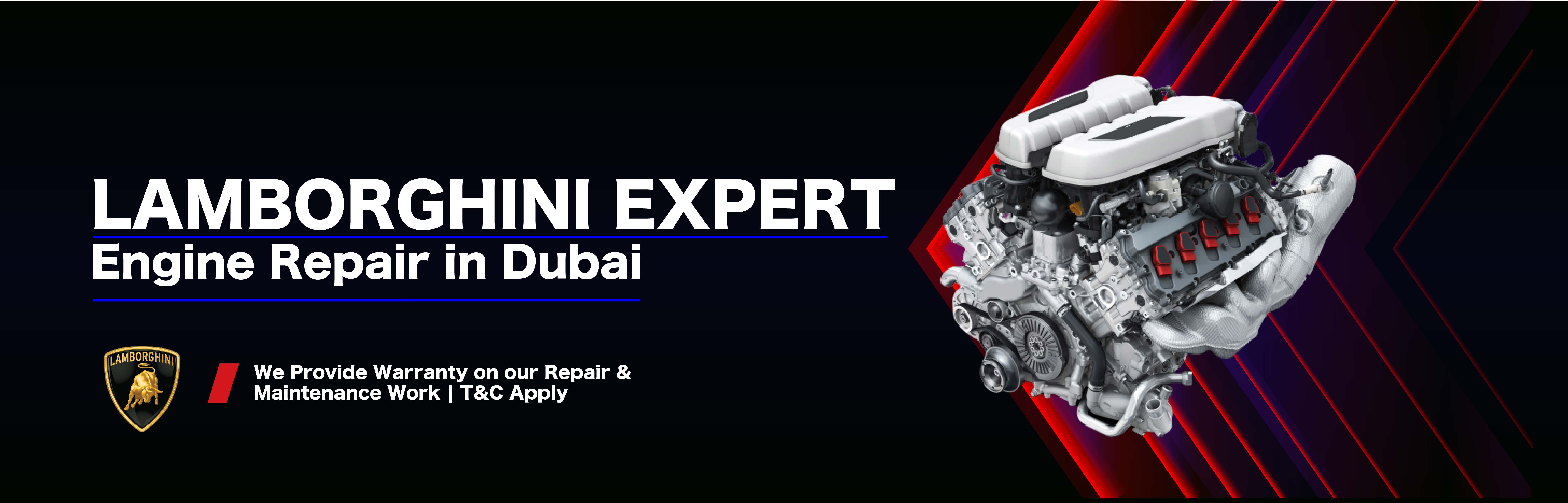 Expert Lamborghini Engine Repair Services in Dubai