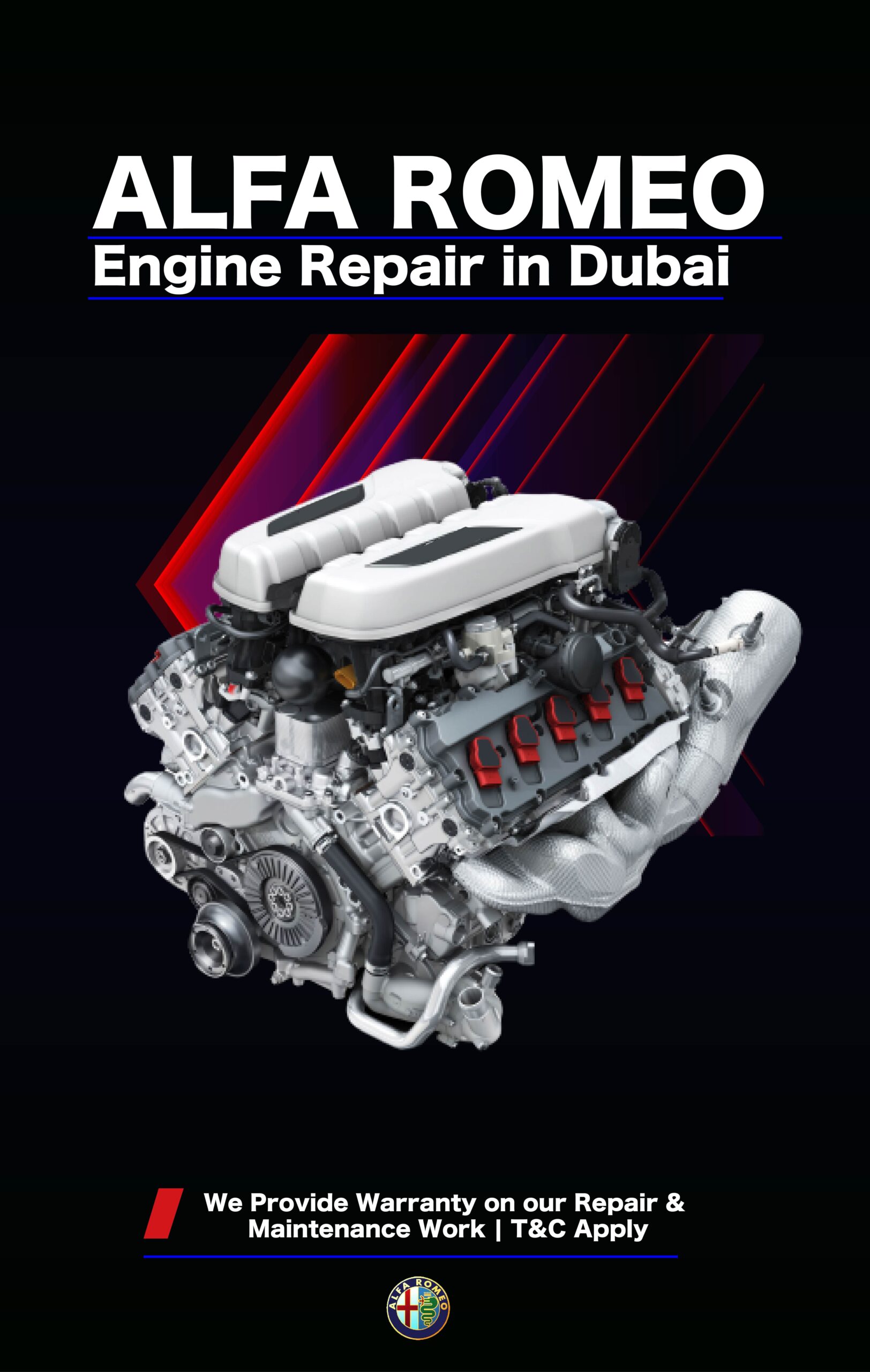 Alfa Romeo Engine Repair Services