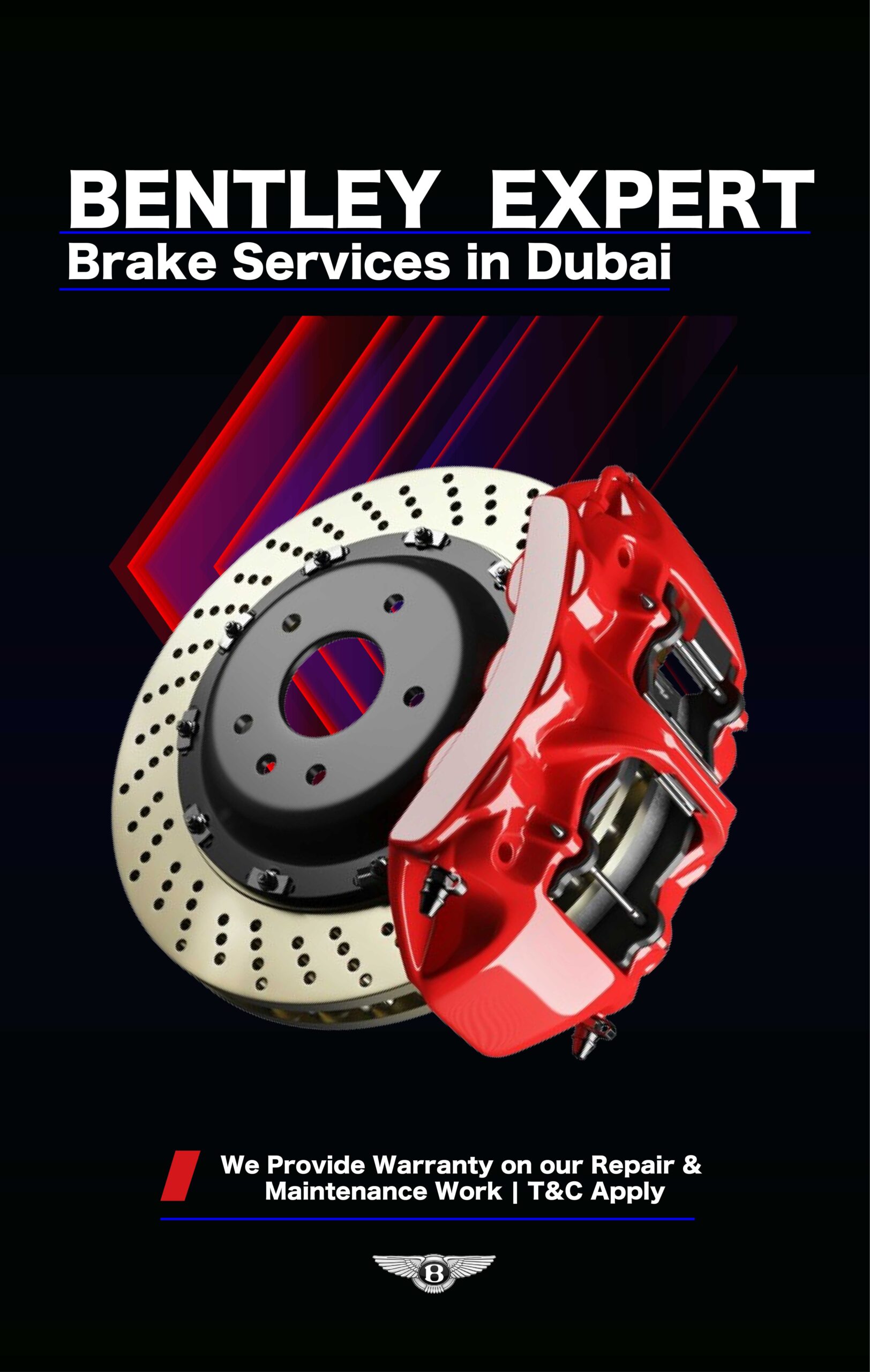 Bentley Brake Service in Dubai