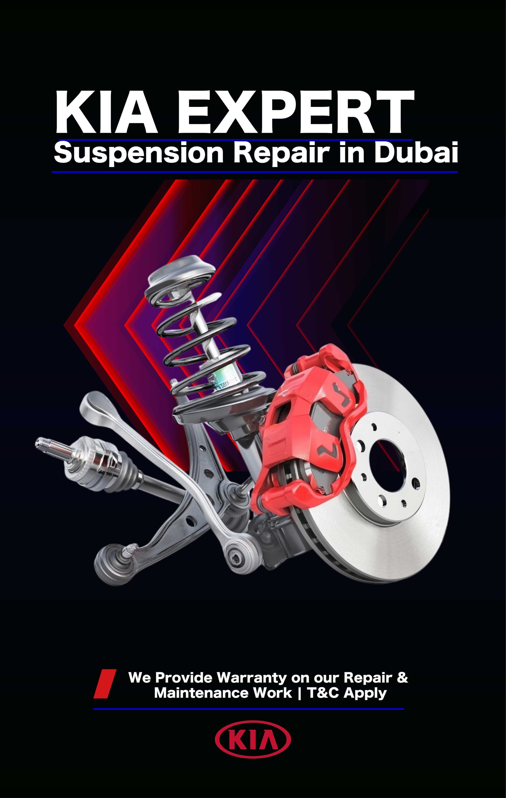 KIA Suspension Replacement Repair and Services