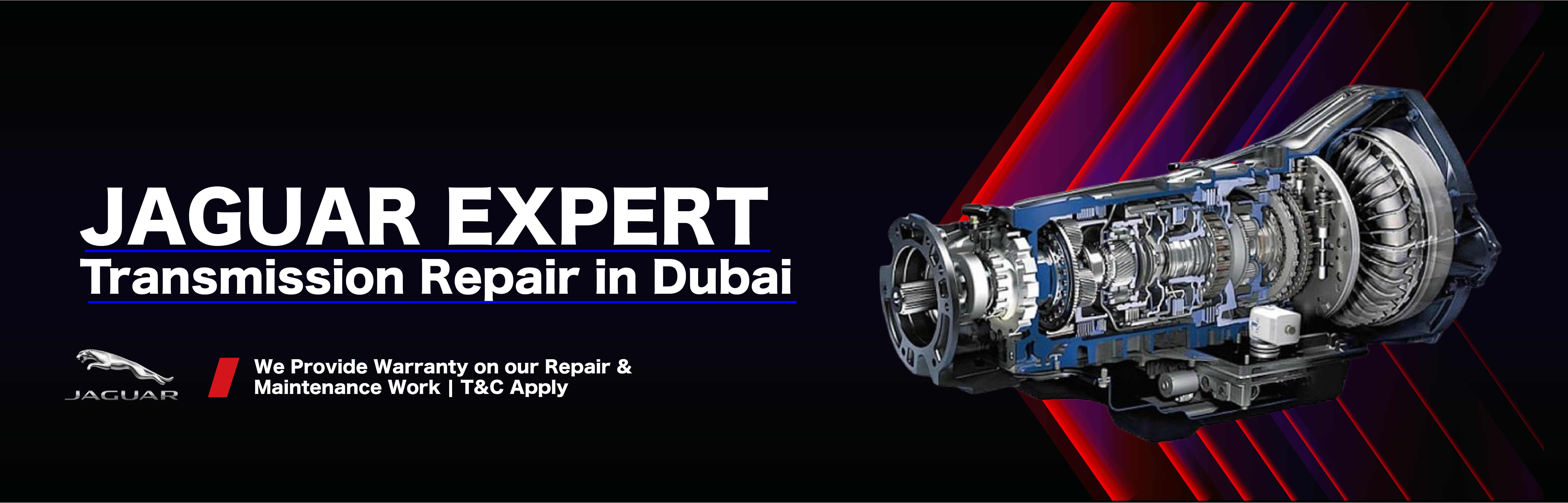 Jaguar Transmission Repair and Service in Dubai