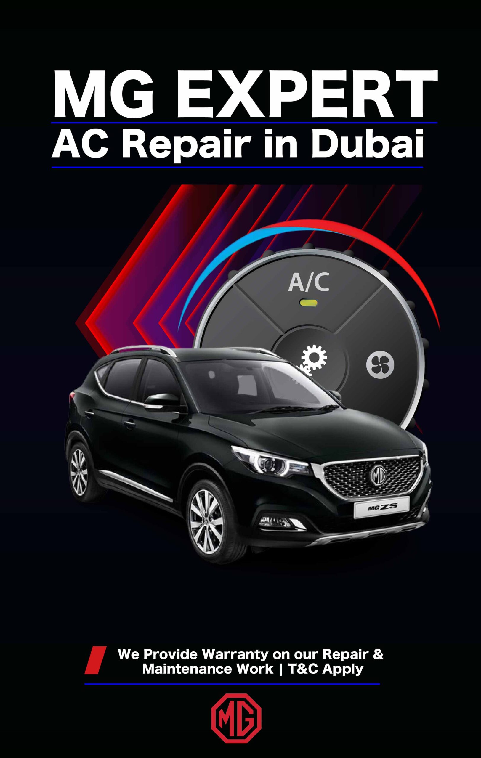 MG AC Repair and Service in Dubai