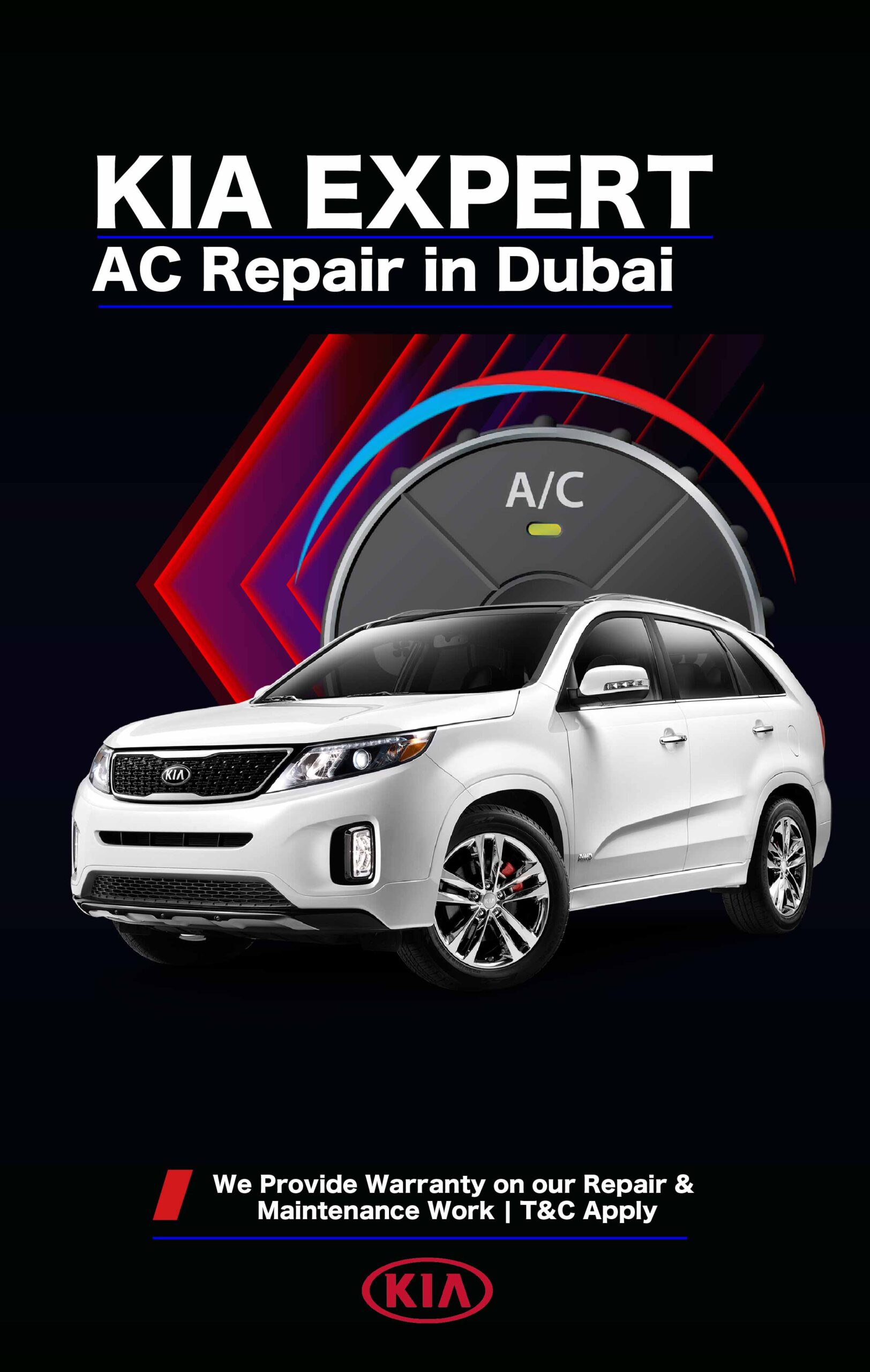 Best Kia AC Repair & Service in Dubai