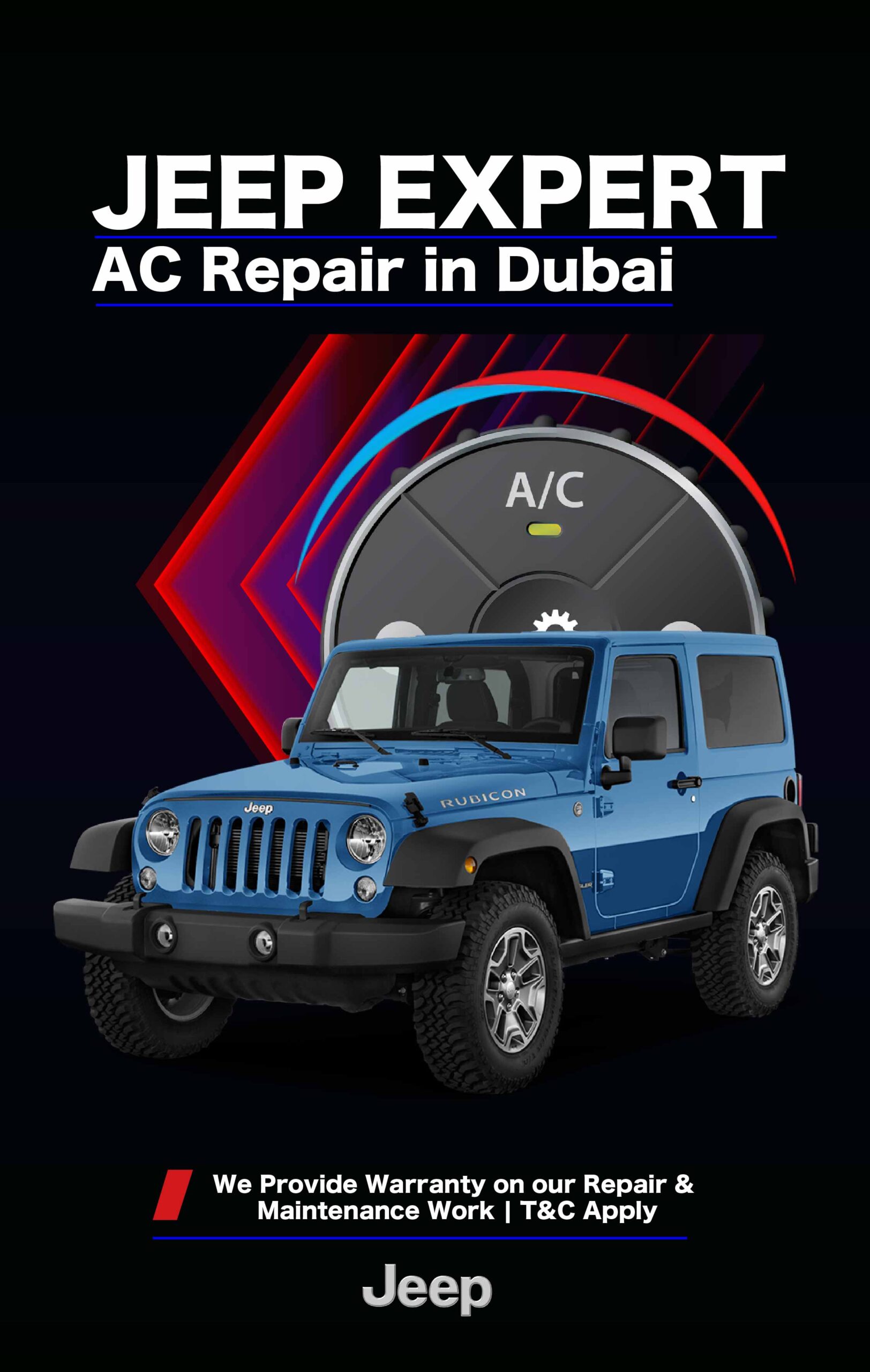 Best Jeep AC Repair & Service in Dubai