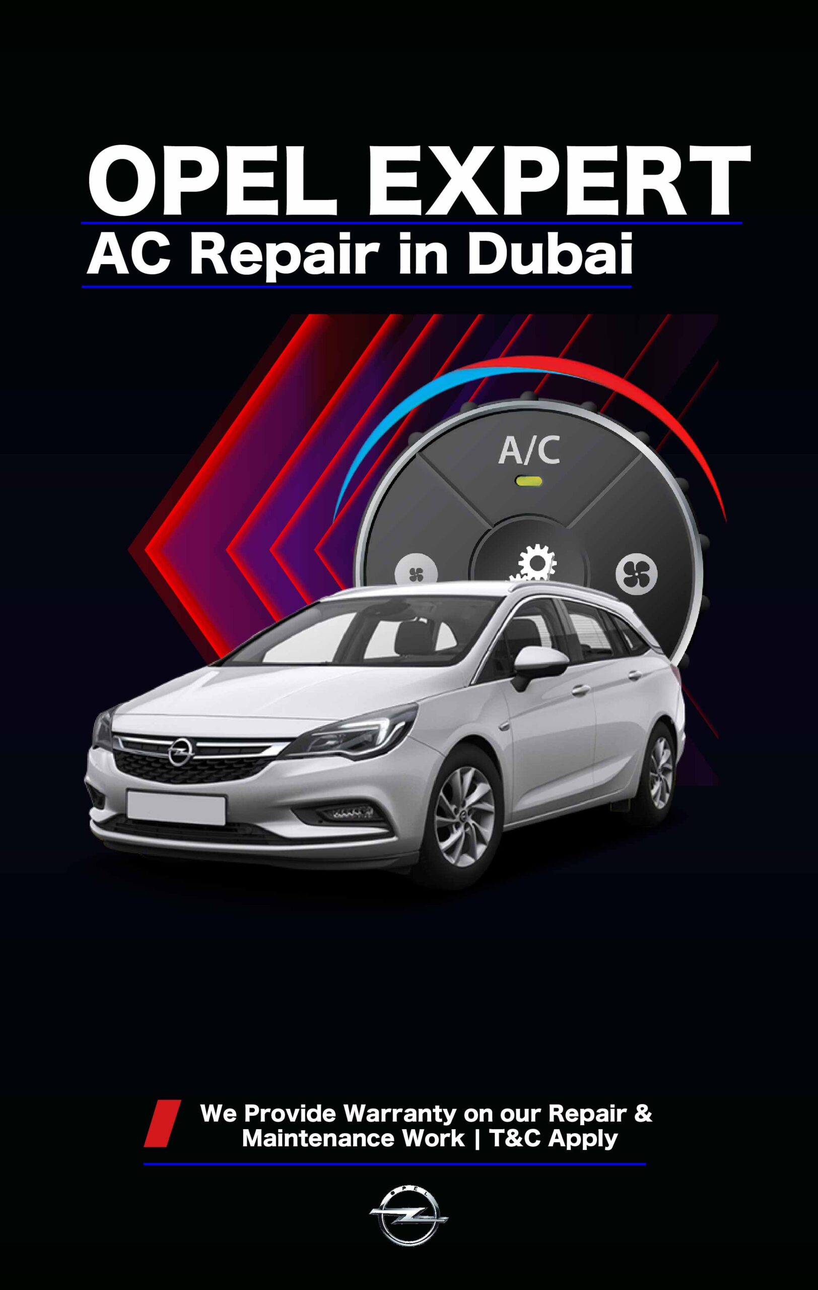 Best Opel AC Repair & Service in Dubai