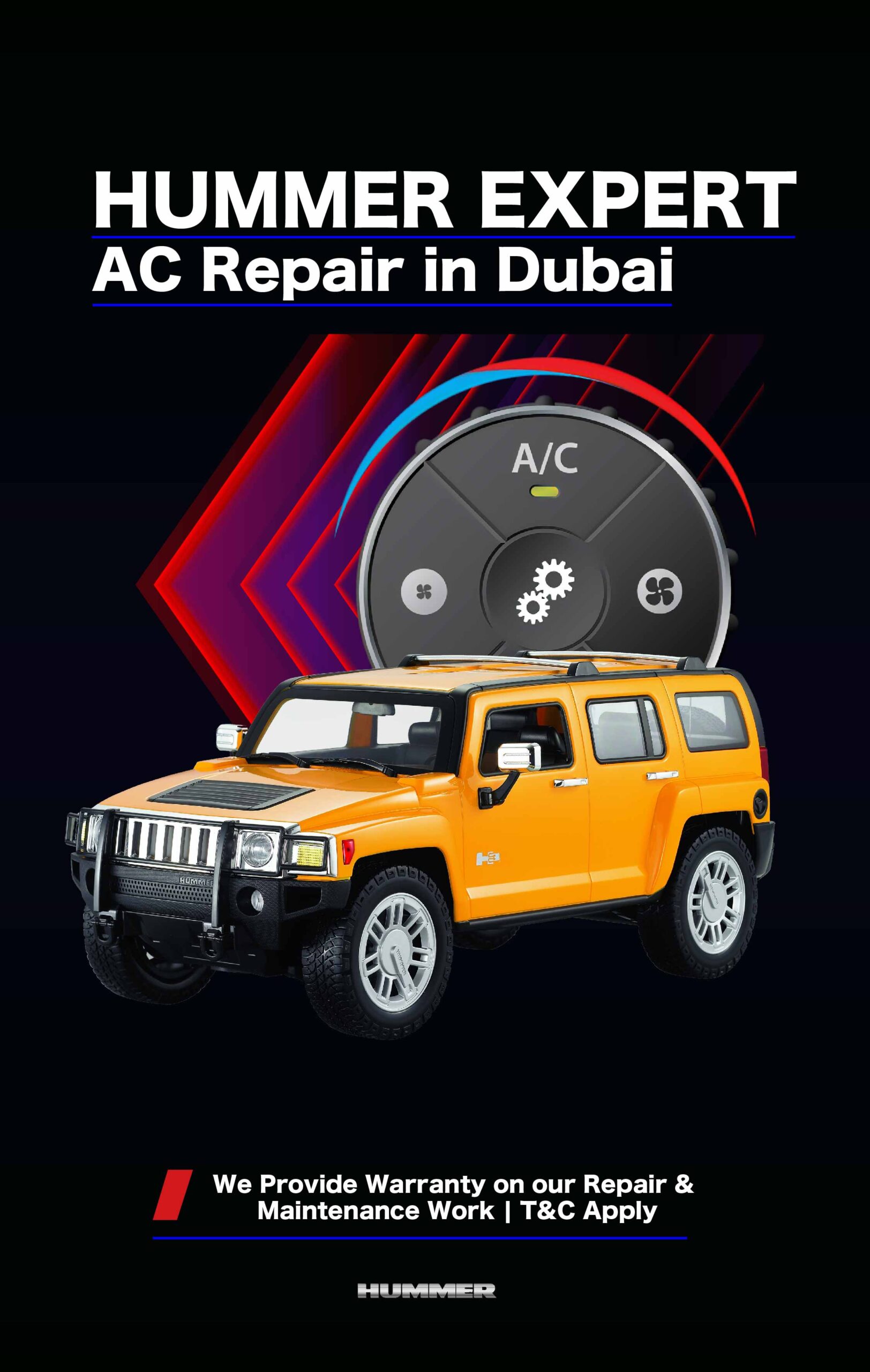 Best Hummer AC Repair & Service in Dubai