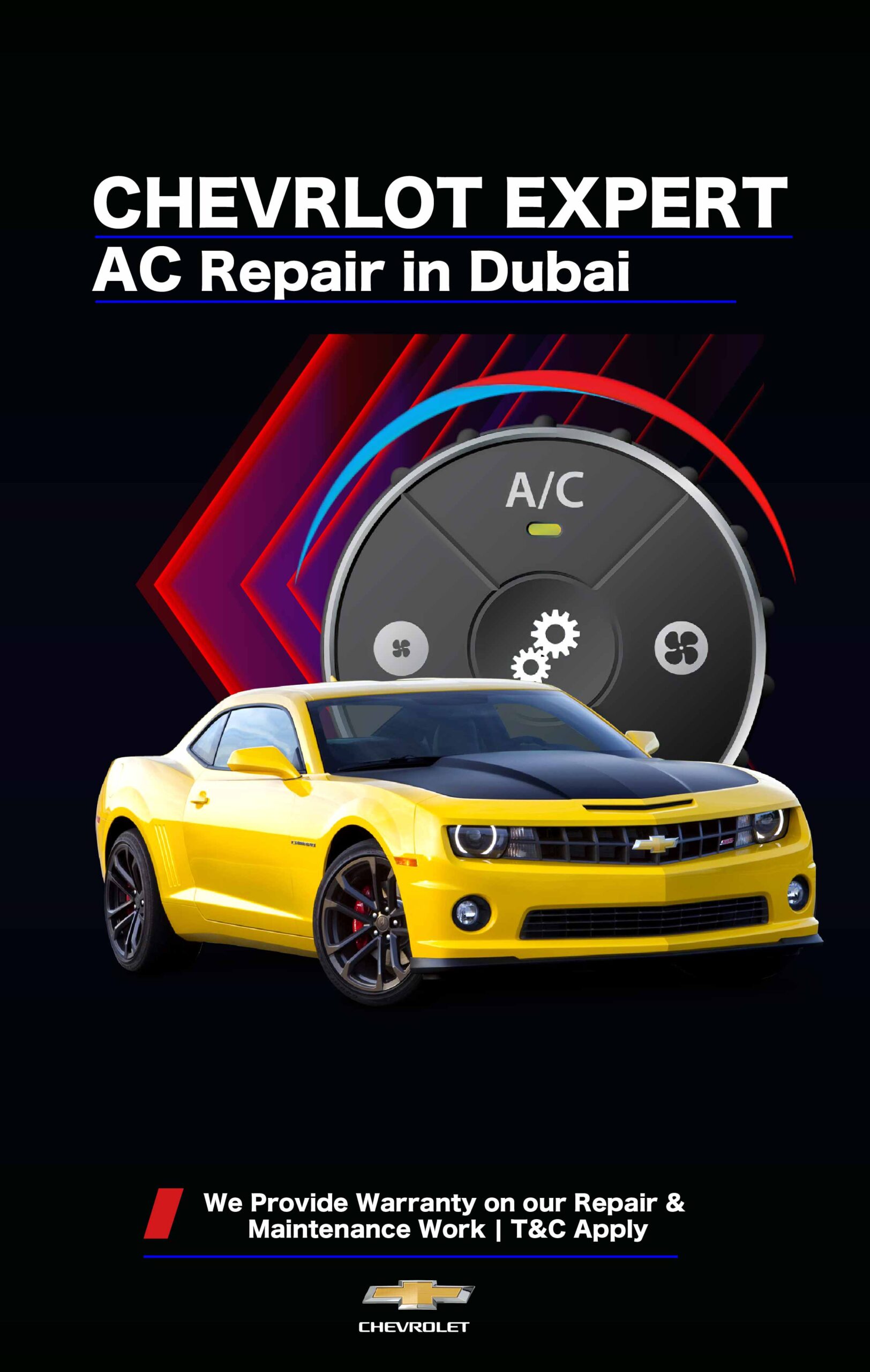 Best Chevrolet AC Repair & Service in Dubai