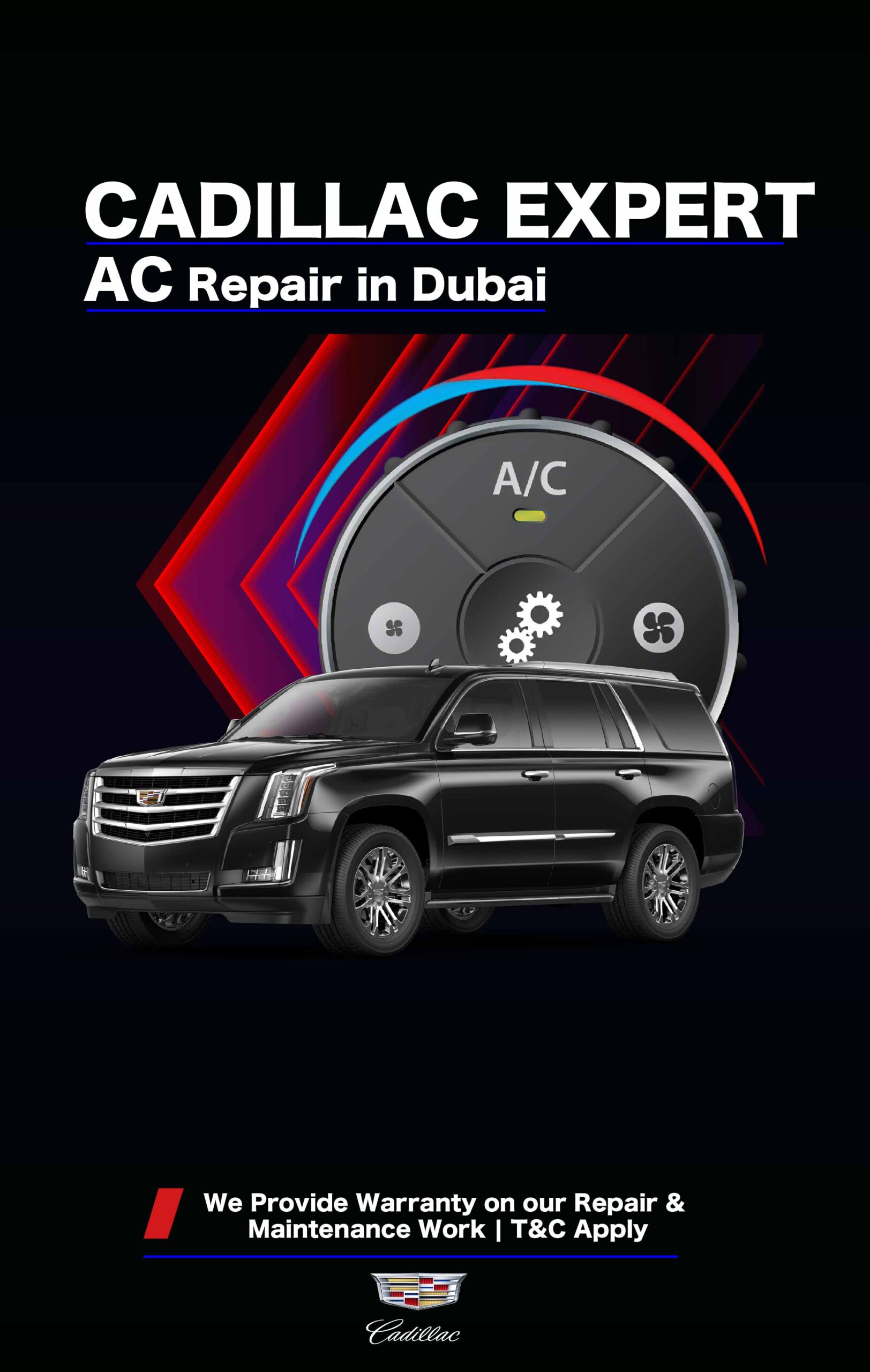 Cadillac AC Repair and Service in Dubai