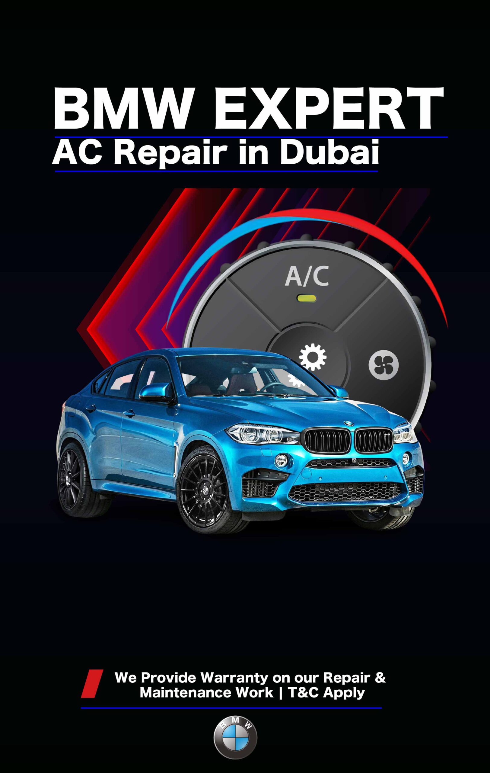 BMW AC Repair and Service in Dubai