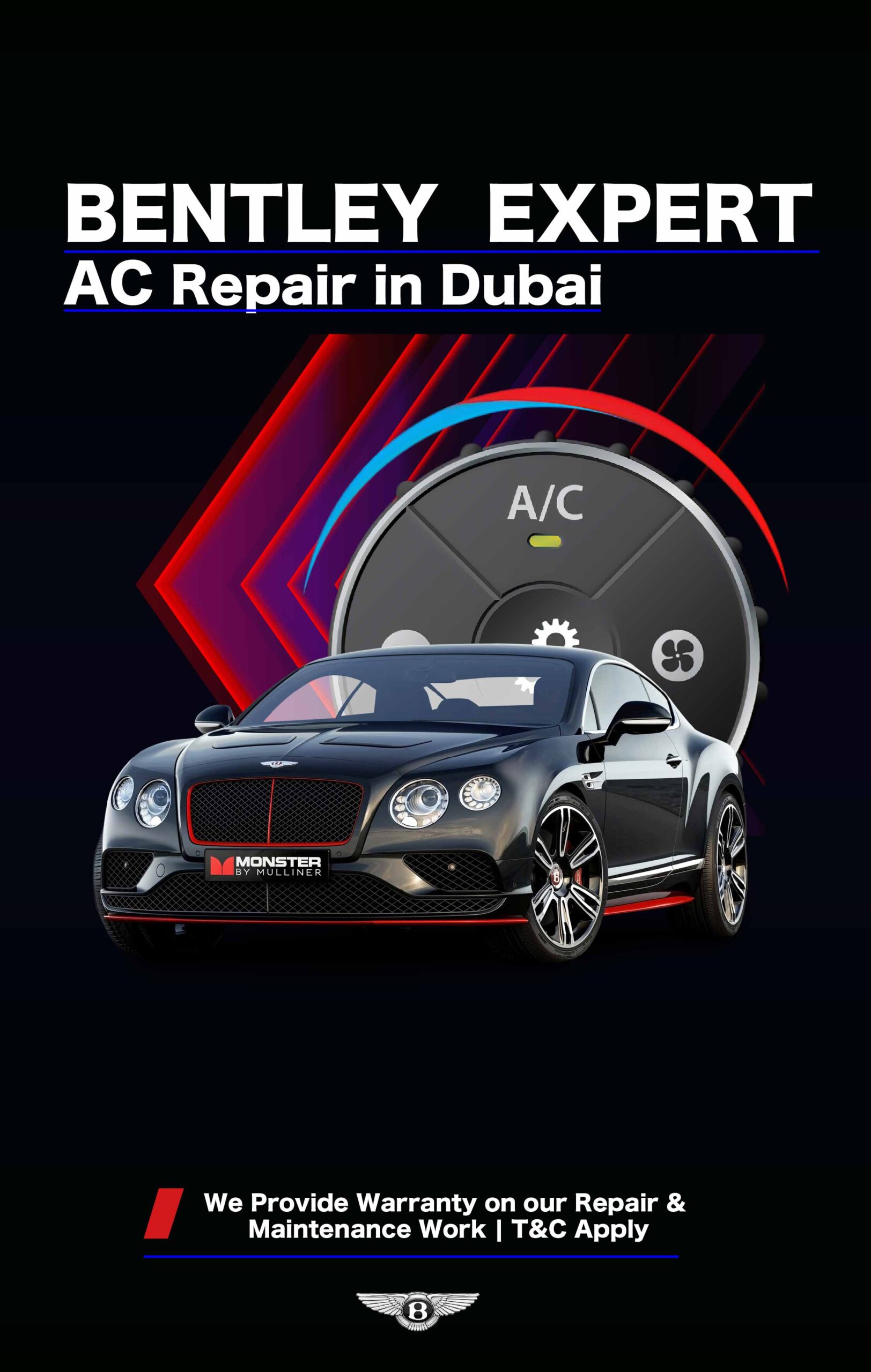 Best Bentley AC Repair & Service in Dubai