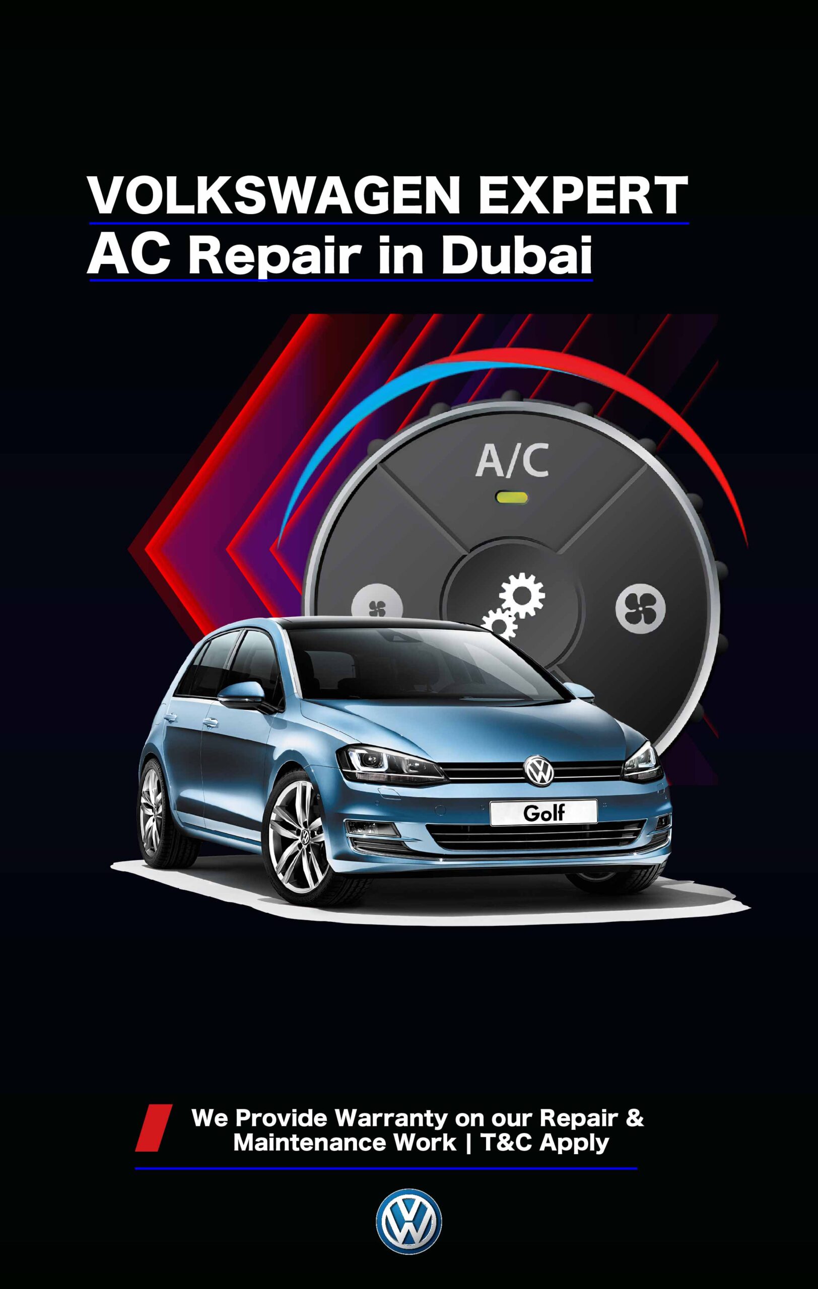 Best Volkswagen AC Repair & Service in Dubai