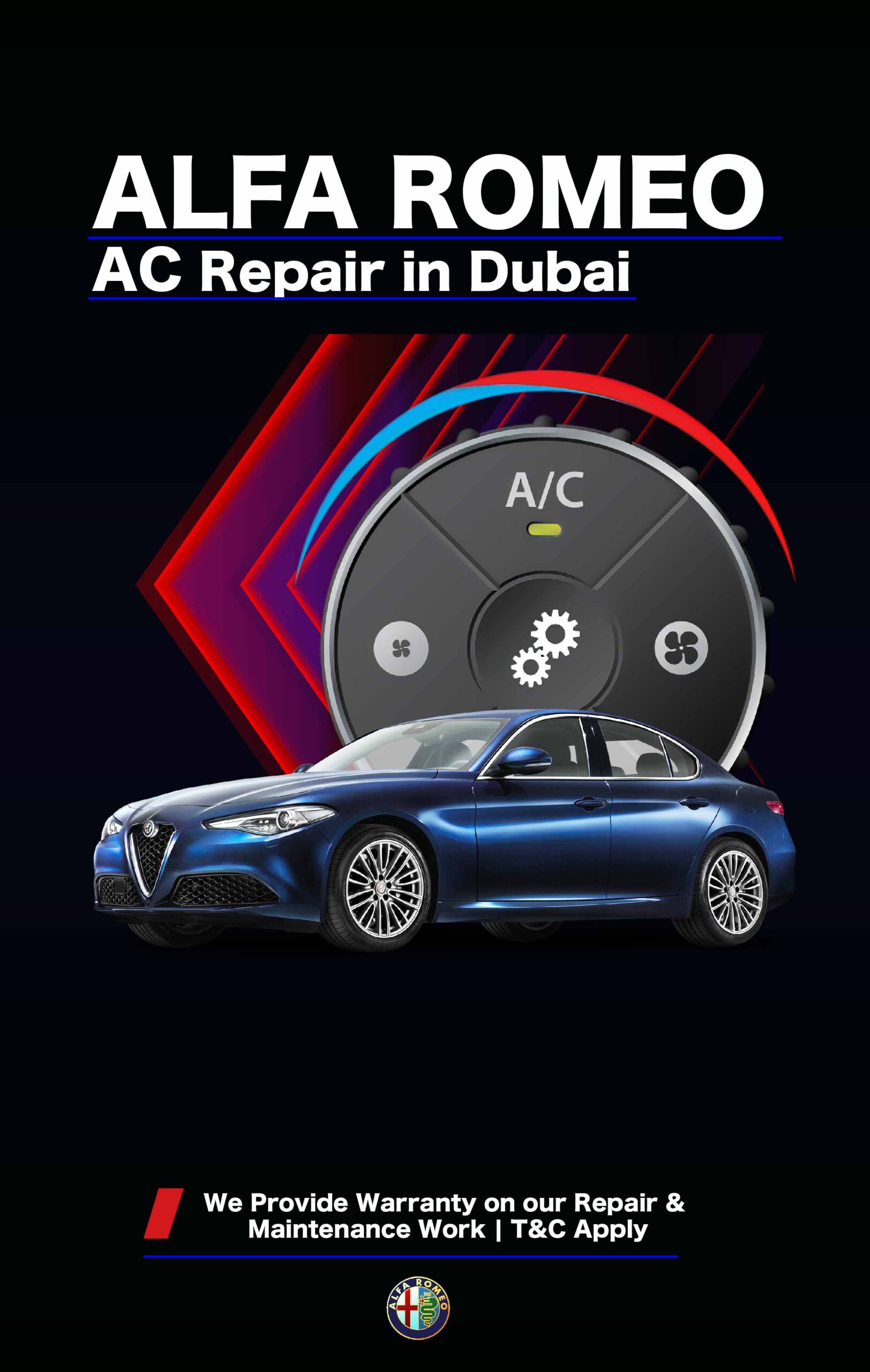 Alfa Romeo AC Repair and Service in Dubai