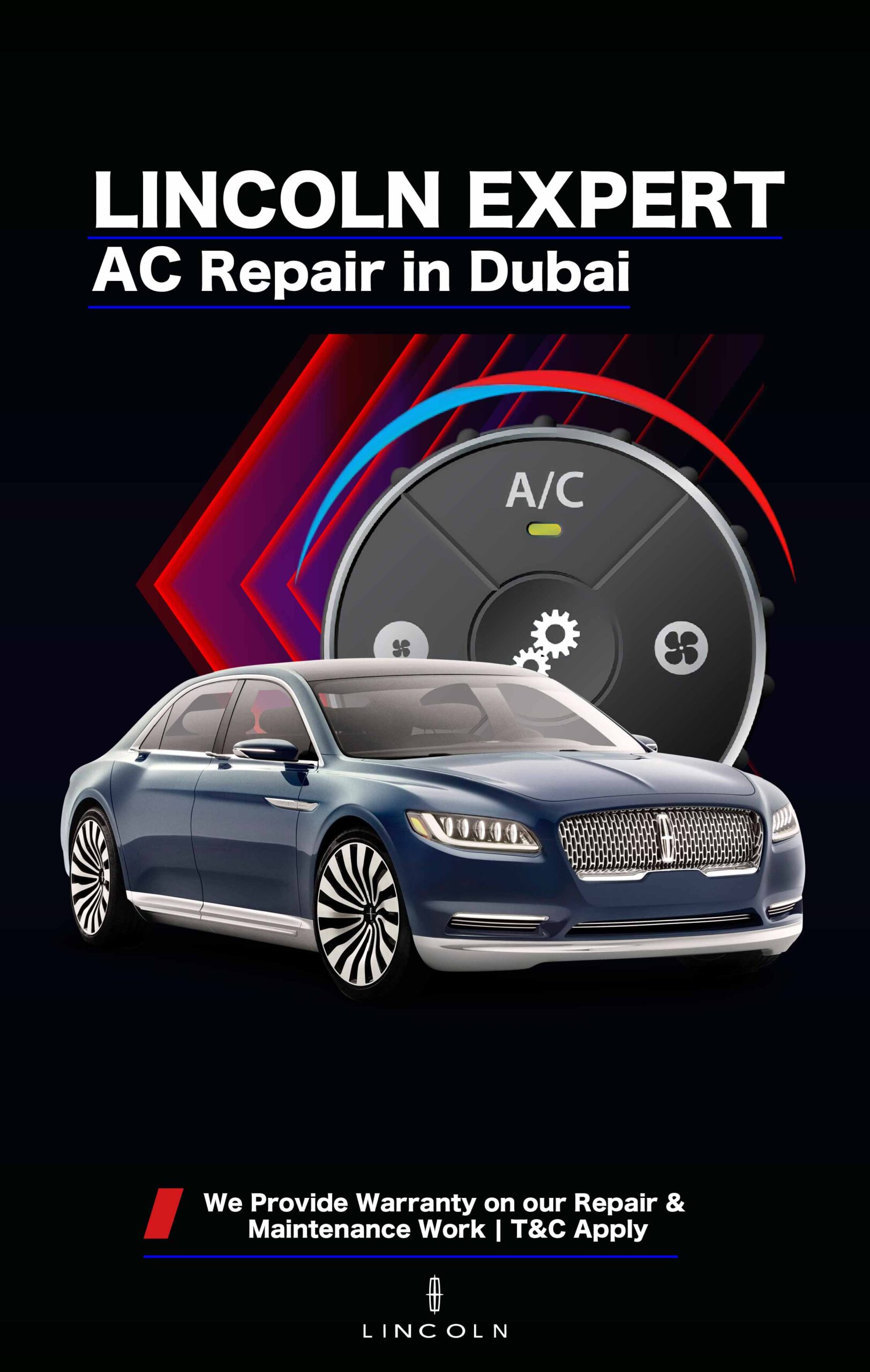 Best Lincoln AC Repair & Service in Dubai