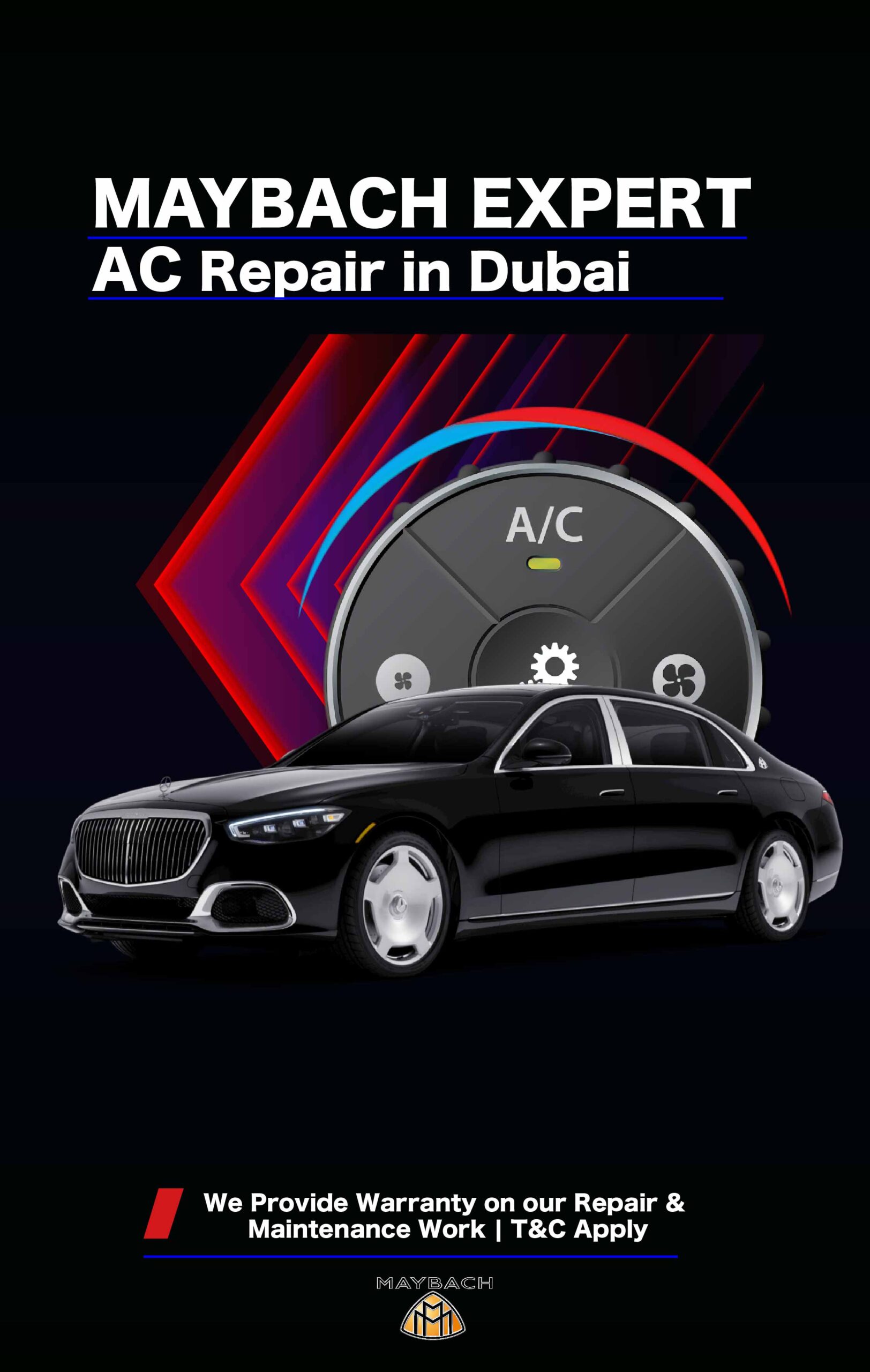 Best Maybach AC Repair & Service in Dubai