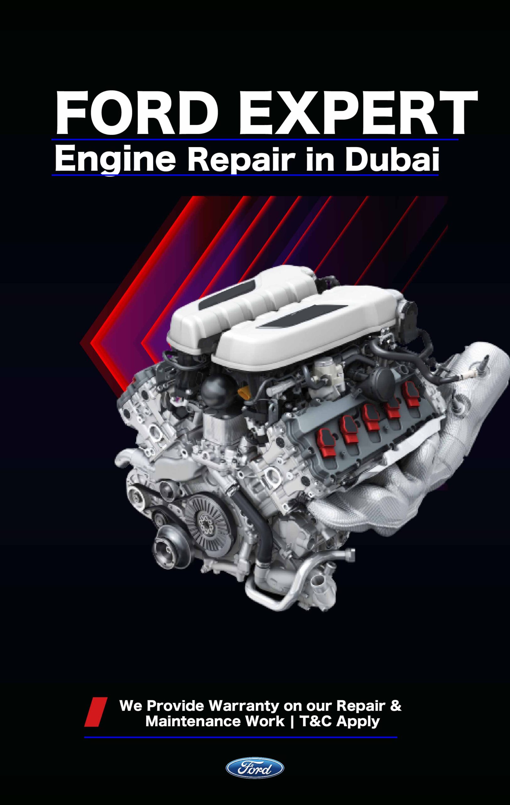 Ford Engine Repair in Dubai