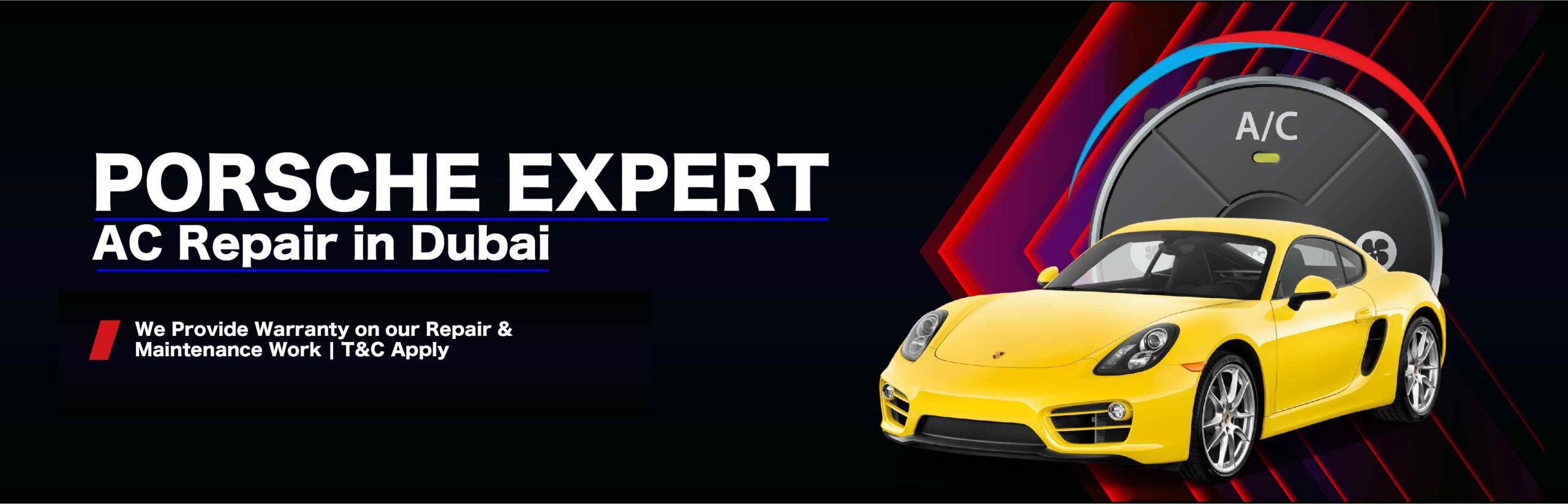 Best Porsche AC Repair & Service in Dubai