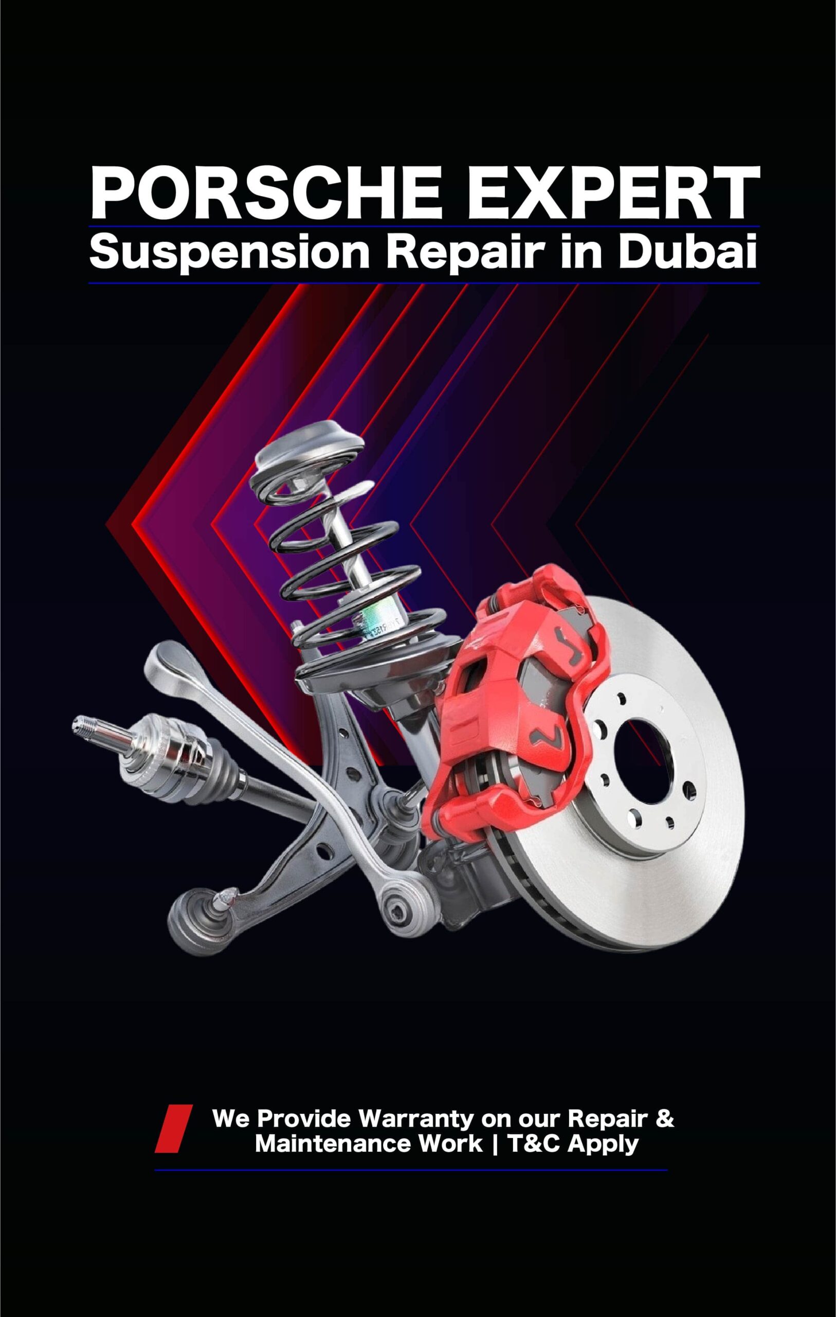 Porsche Suspension Repair and Replacement