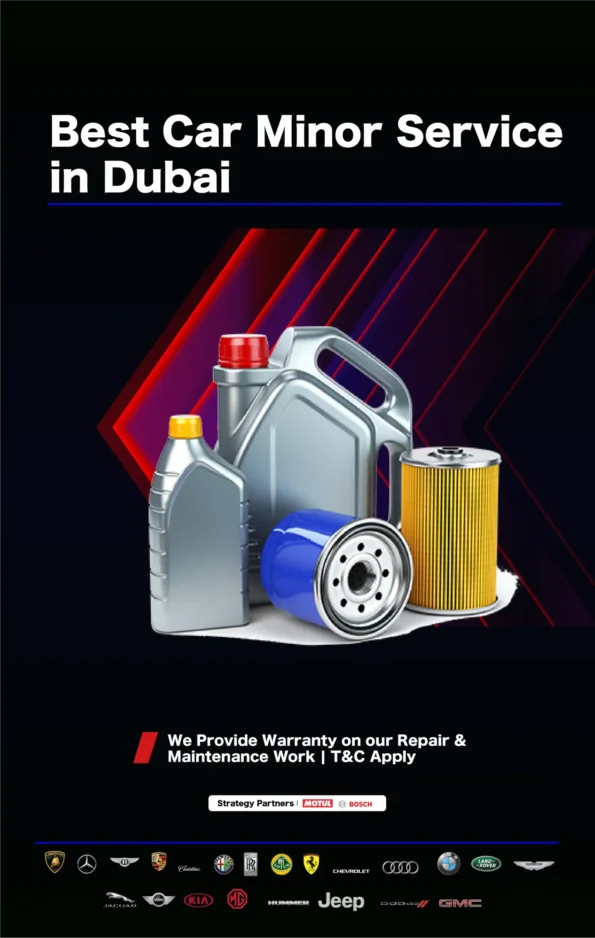 Comprehensive Bentley Minor Service Package in Dubai
