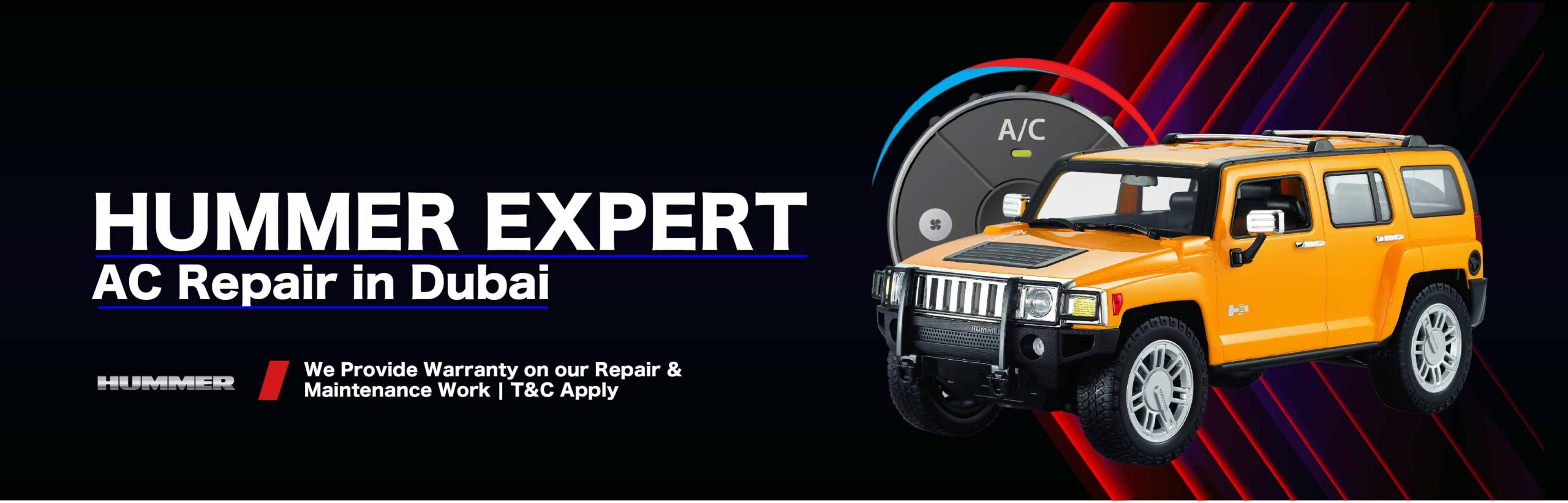 Best Hummer AC Repair & Service in Dubai