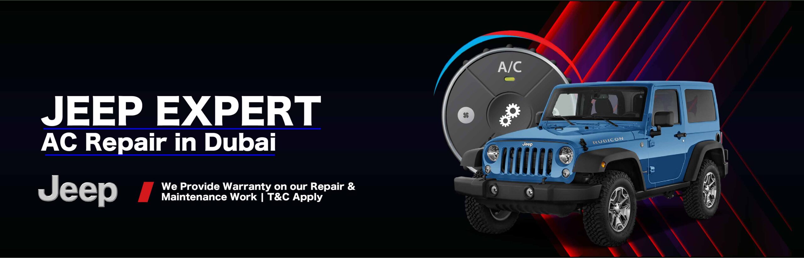 Best Jeep AC Repair & Service in Dubai