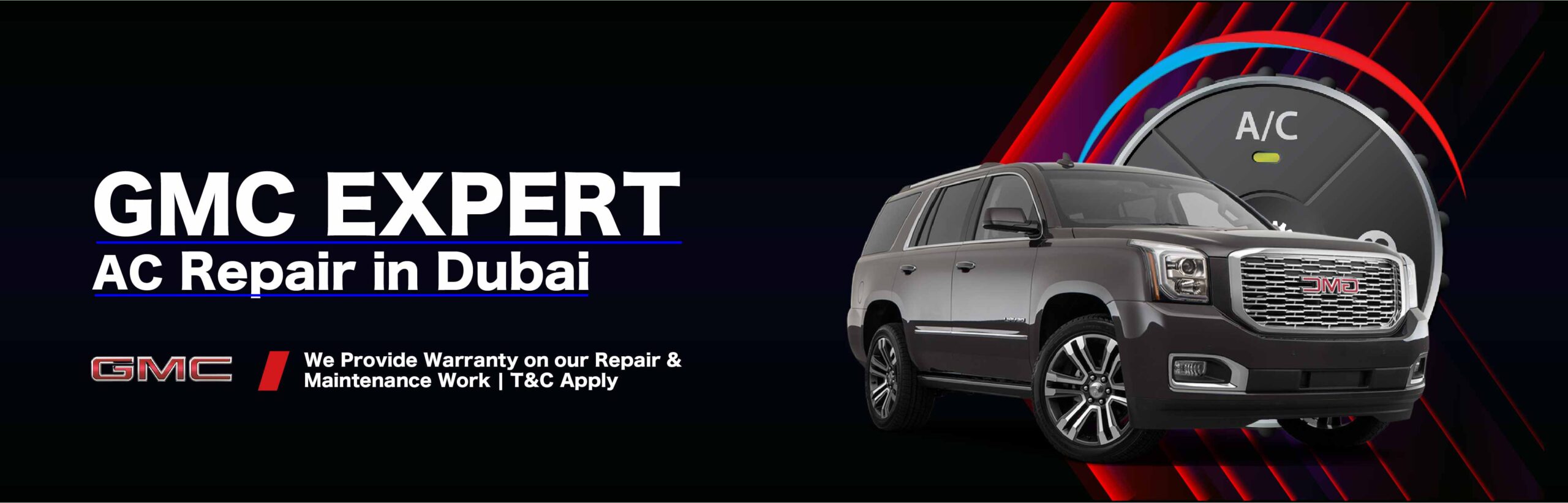 Best GMC AC Repair & Service in Dubai