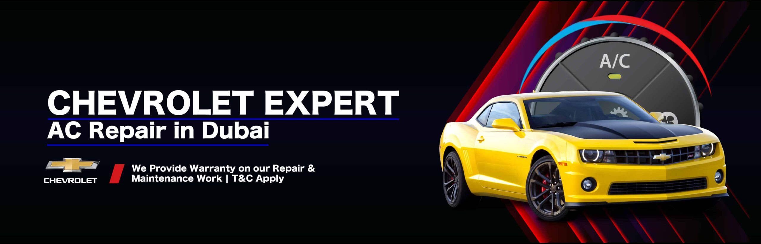 Best Chevrolet AC Repair & Service in Dubai