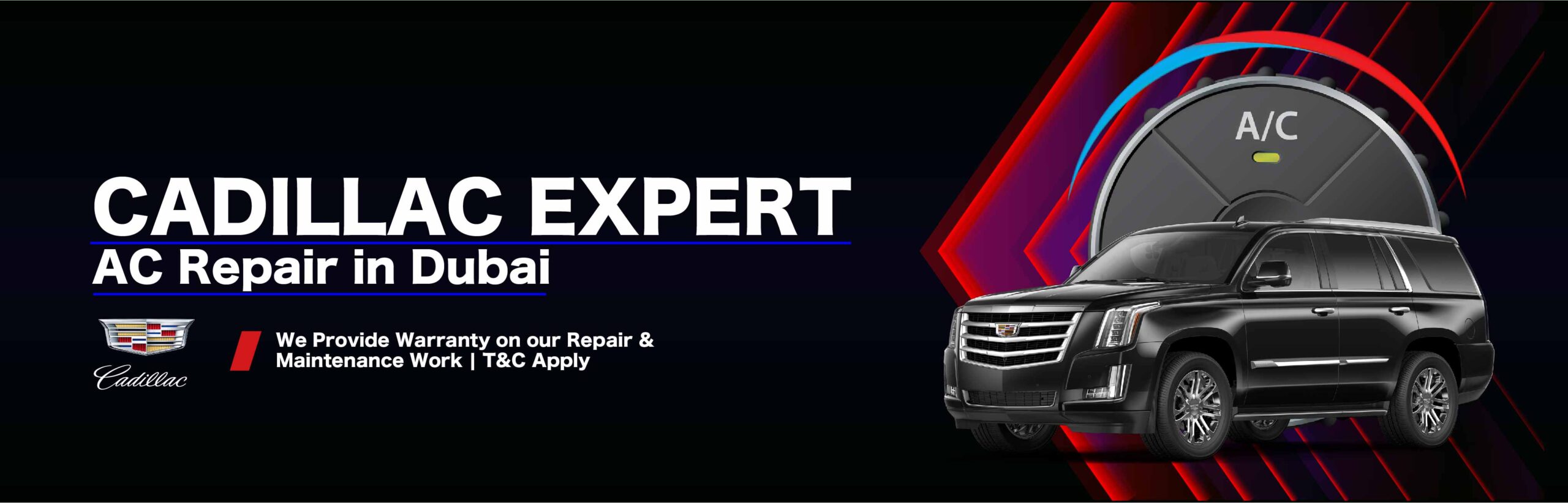 Cadillac AC Repair and Service in Dubai