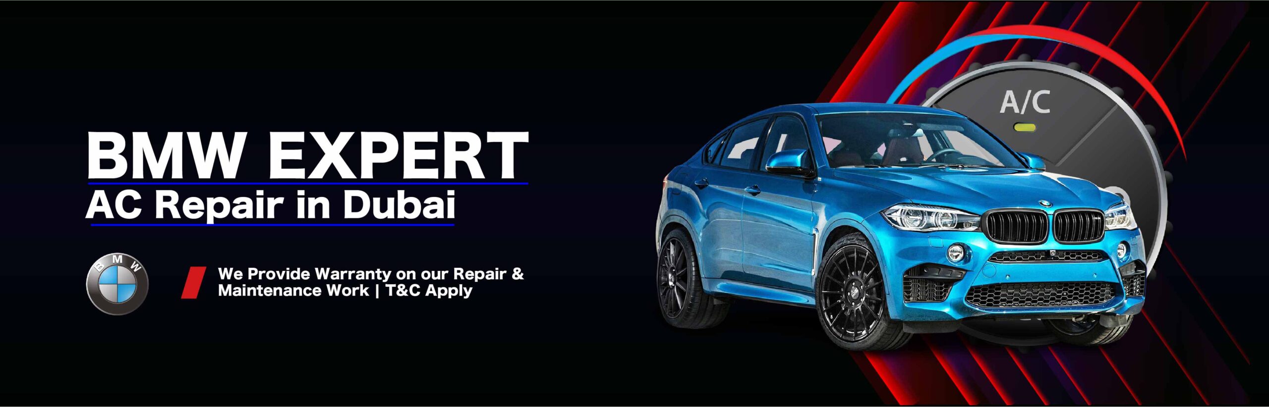 BMW AC Repair and Service in Dubai