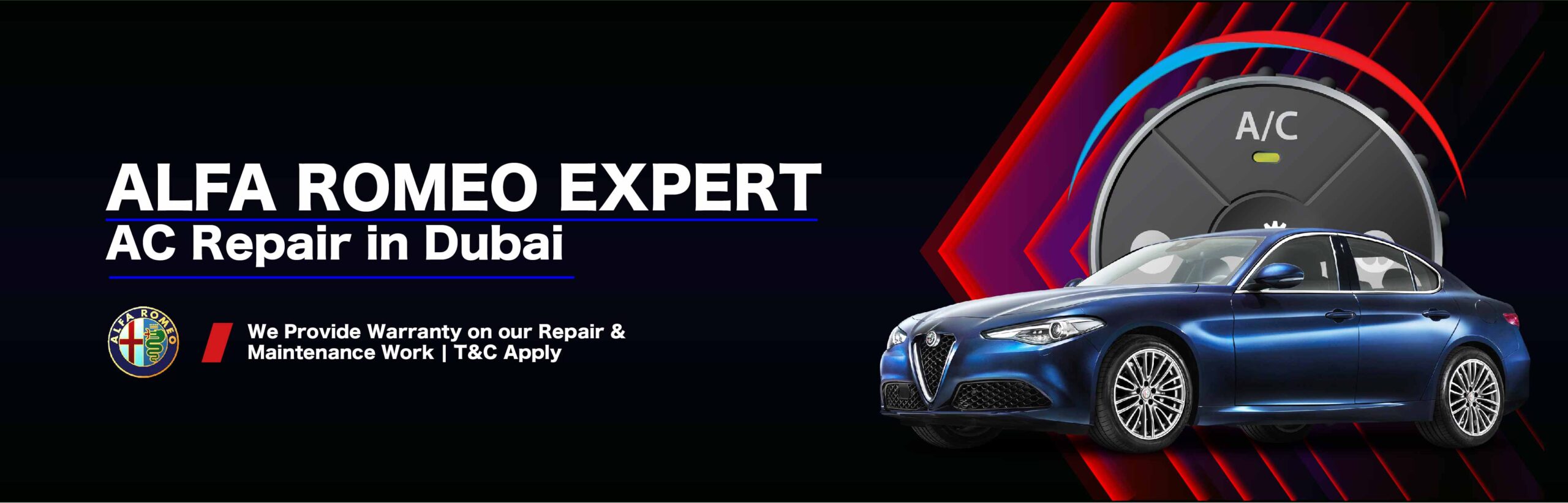 Alfa Romeo AC Repair and Service in Dubai