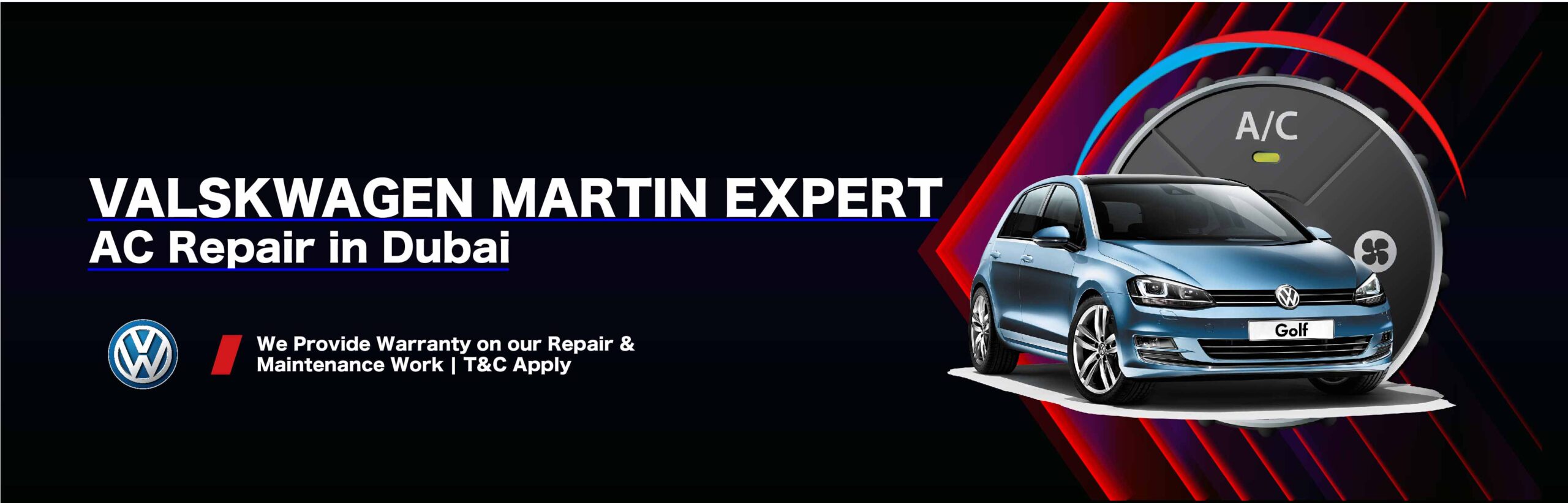 Best Volkswagen AC Repair & Service in Dubai