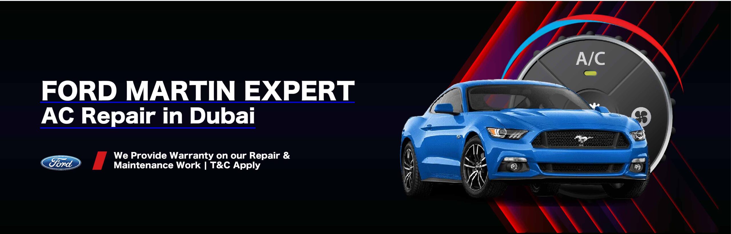 Best Ford AC Repair & Service in Dubai