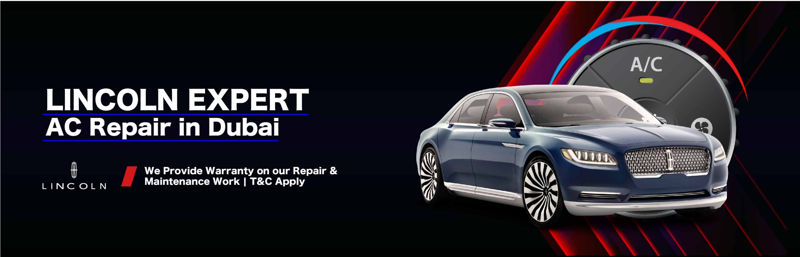 Best Lincoln AC Repair & Service in Dubai