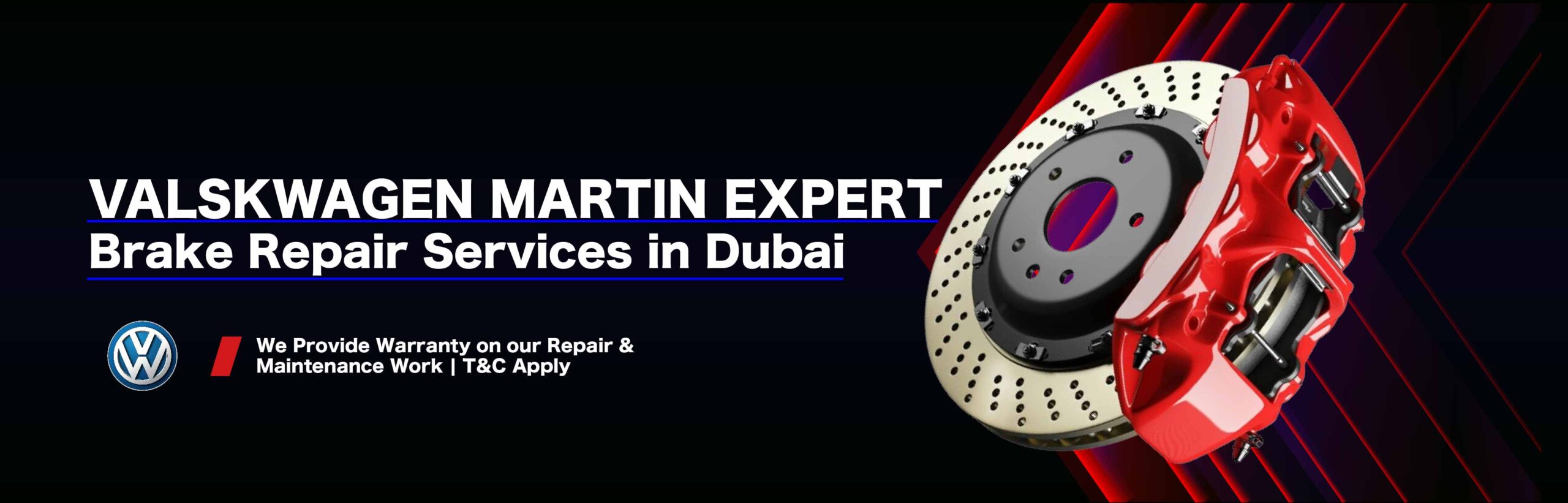 Volkswagen Brake Repair Service in Dubai