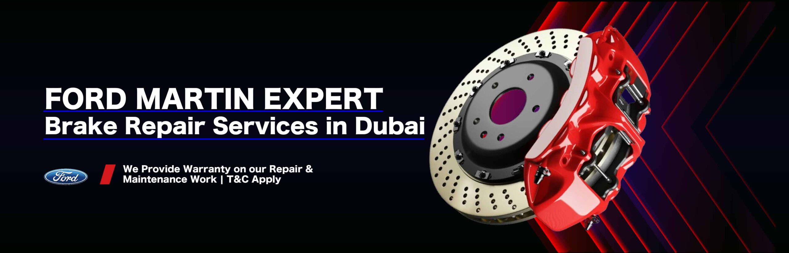 Best Ford Brake Service in Dubai