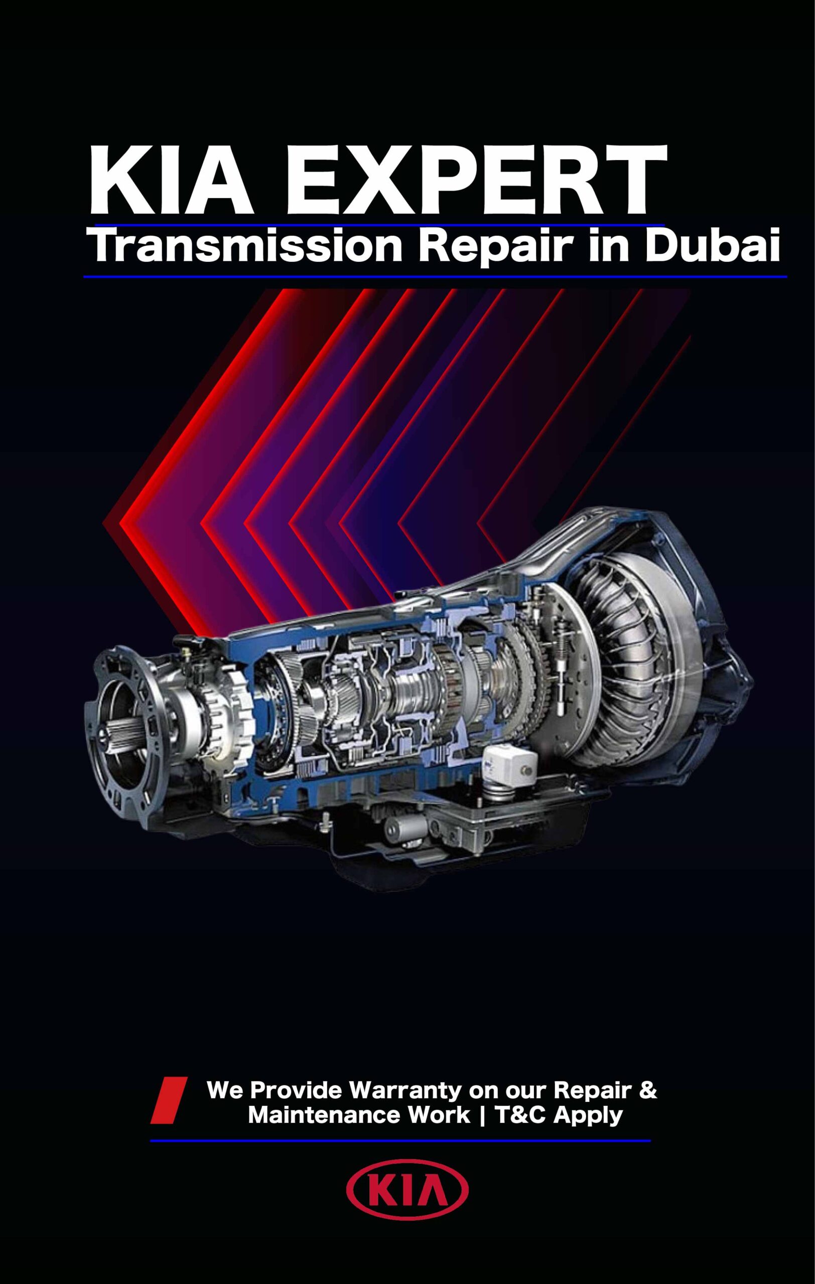 KIA Transmission Repair in Dubai