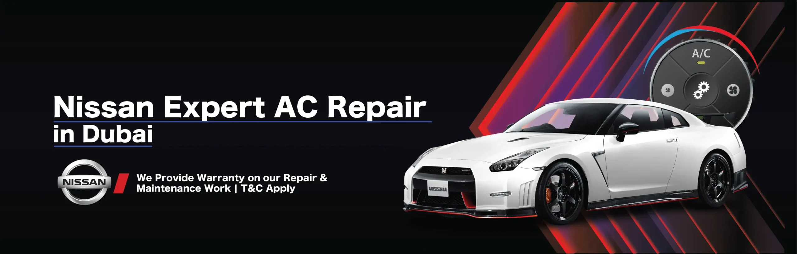 Nissan AC Repair and Service in Dubai