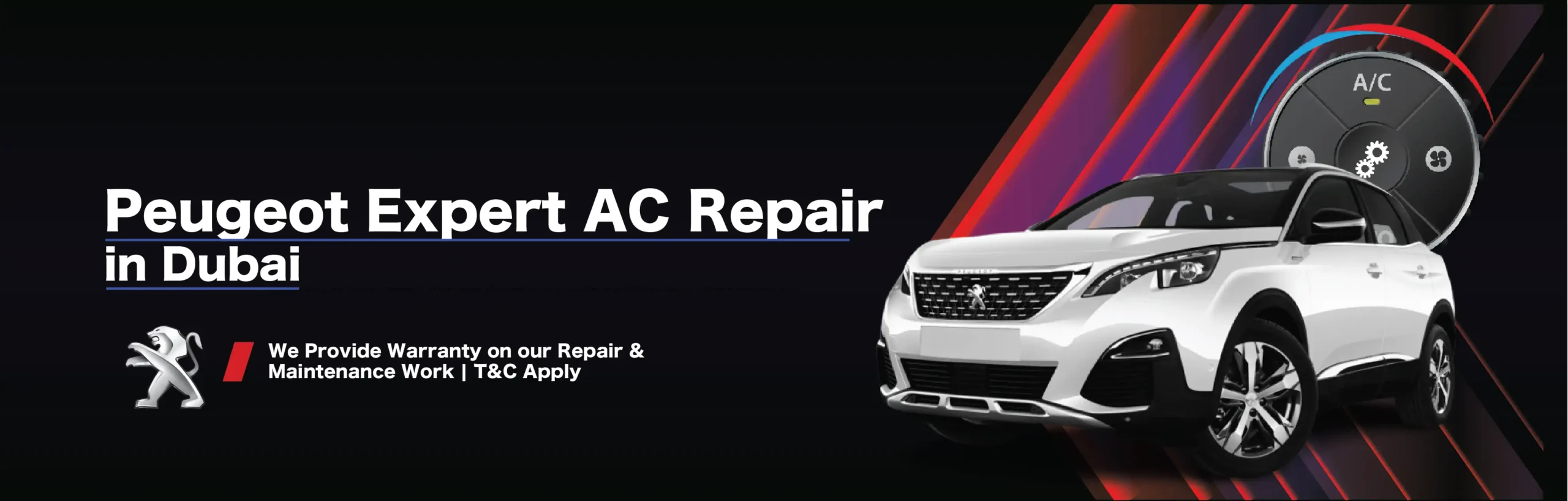 Peugeot AC Repair and Service in Dubai