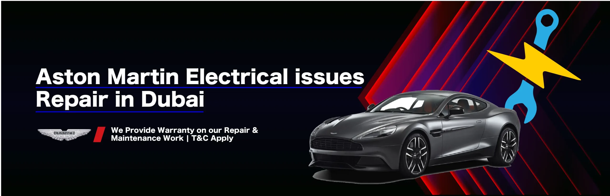 Aston Martin Electrical System Repair Service in Dubai