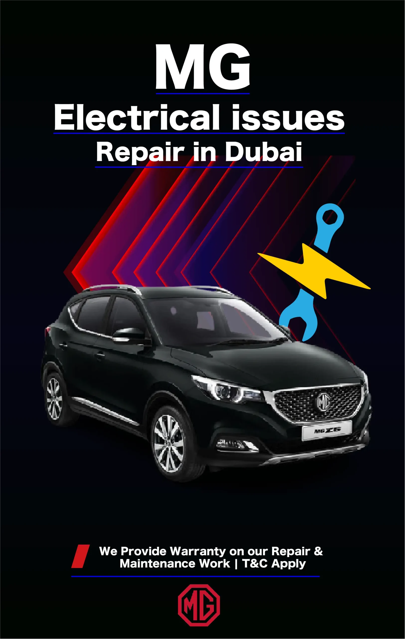 Expert MG Electrical System Repair Services in Dubai