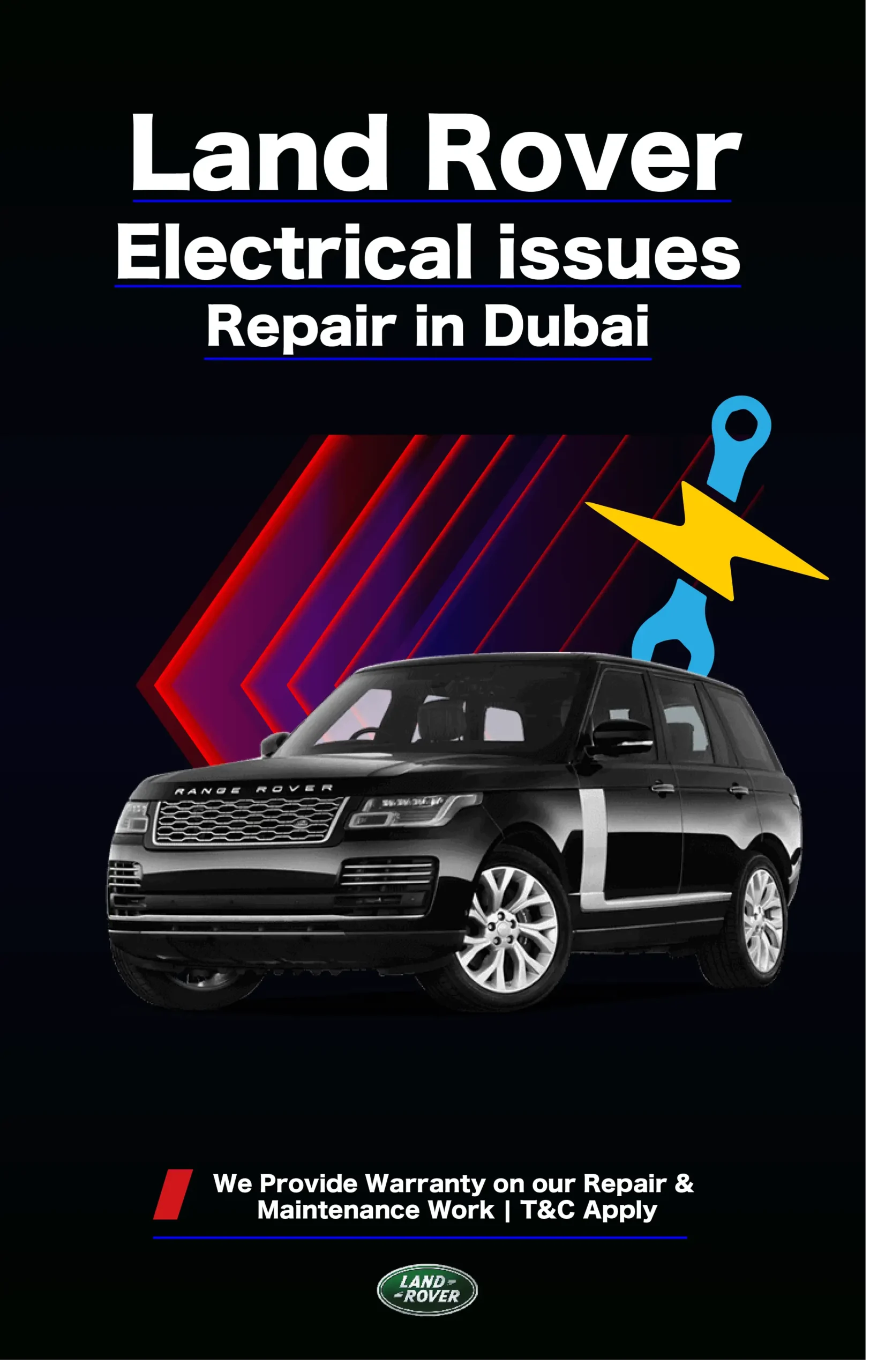 Expert Land Rover Electrical System Repair Services in Dubai