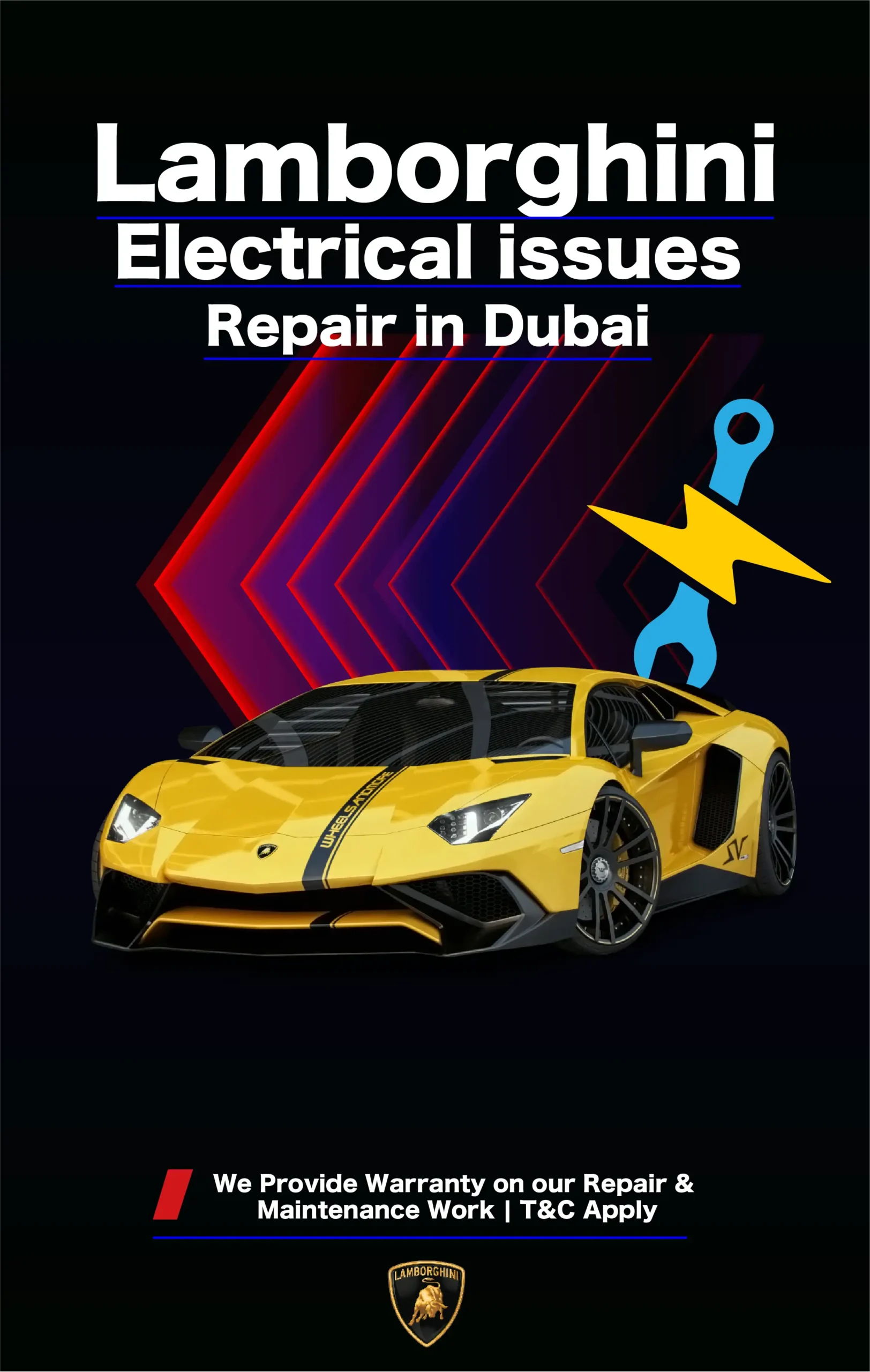 Lamborghini Electrical System Repair Service