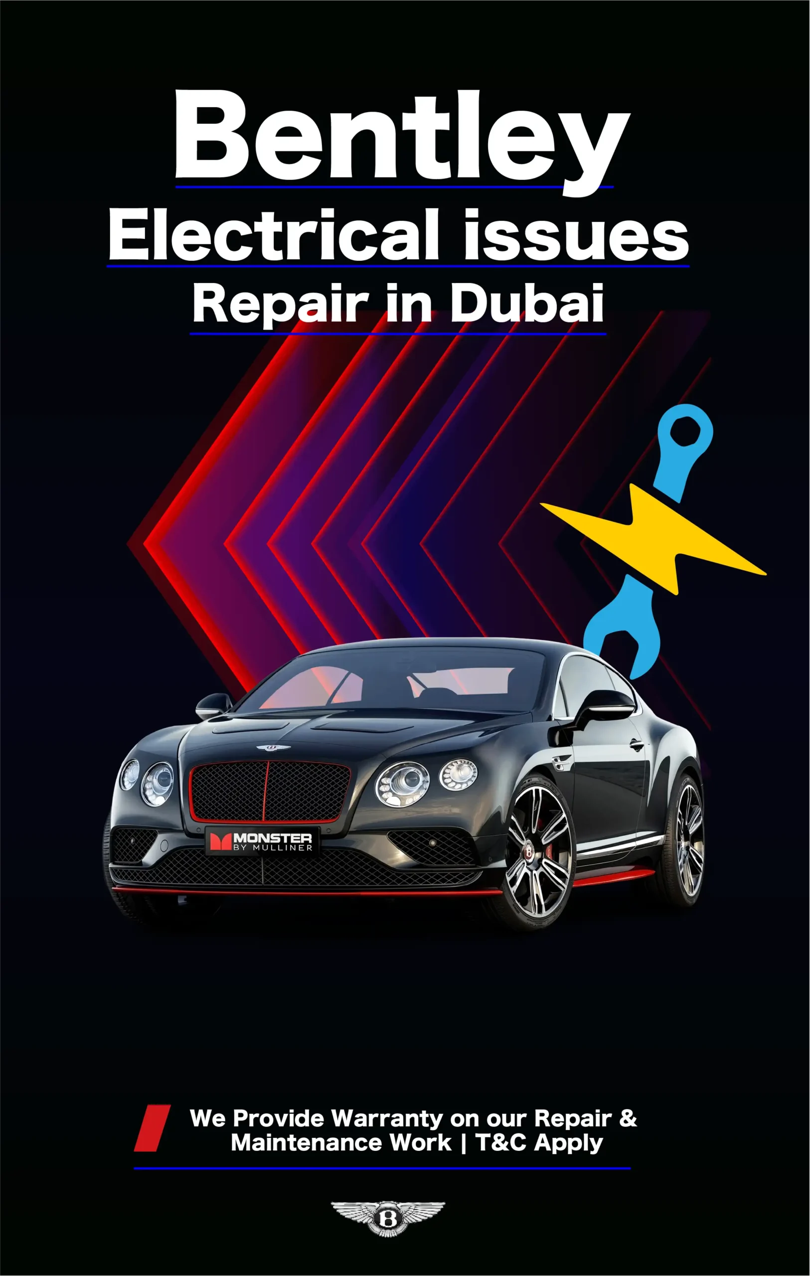 Bentley Electrical System Repair Services in Dubai