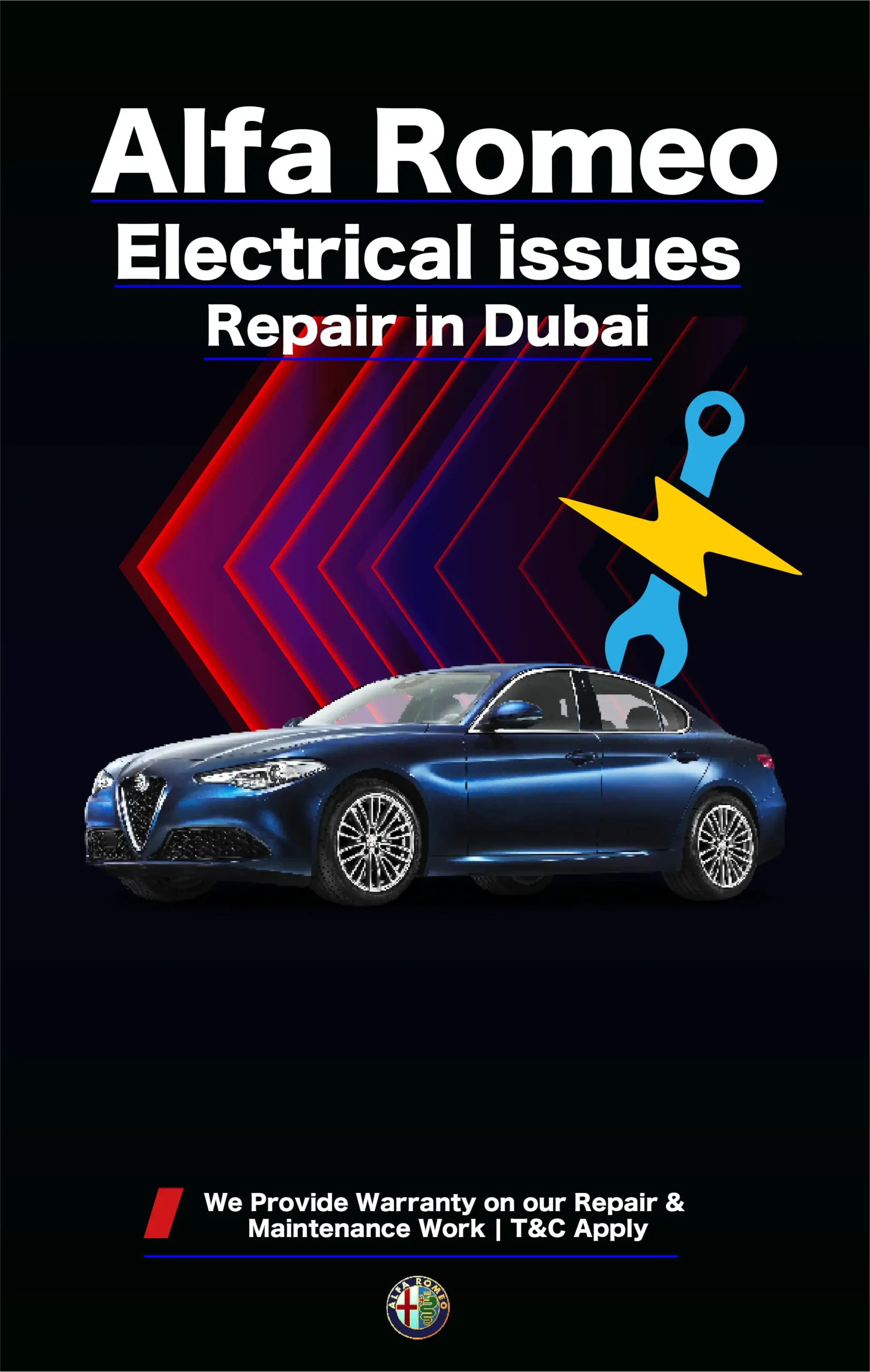 Expert Alfa Romeo Electrical System Repair Services in Dubai