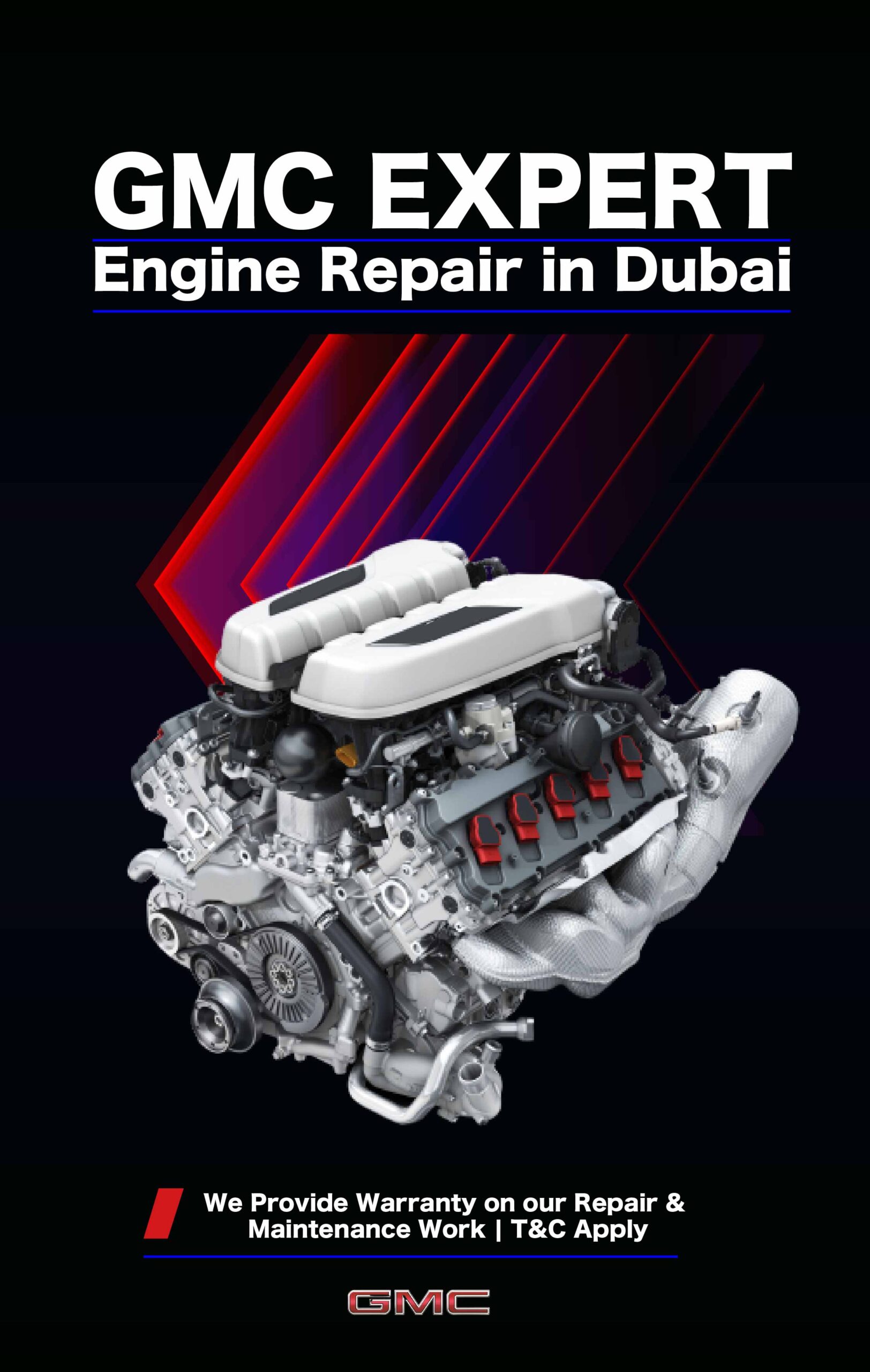 Best GMC Expert Engine Repair in Dubai