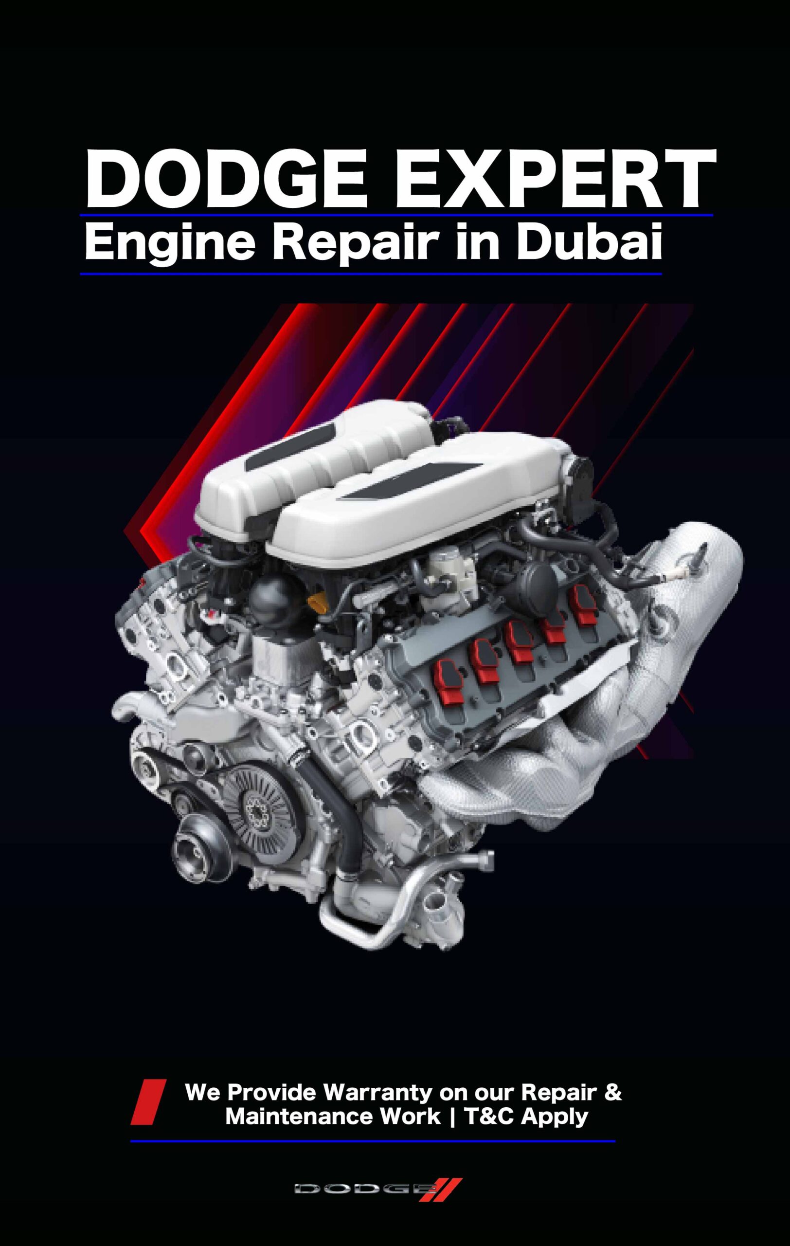 Best Dodge Engine Repair in Dubai