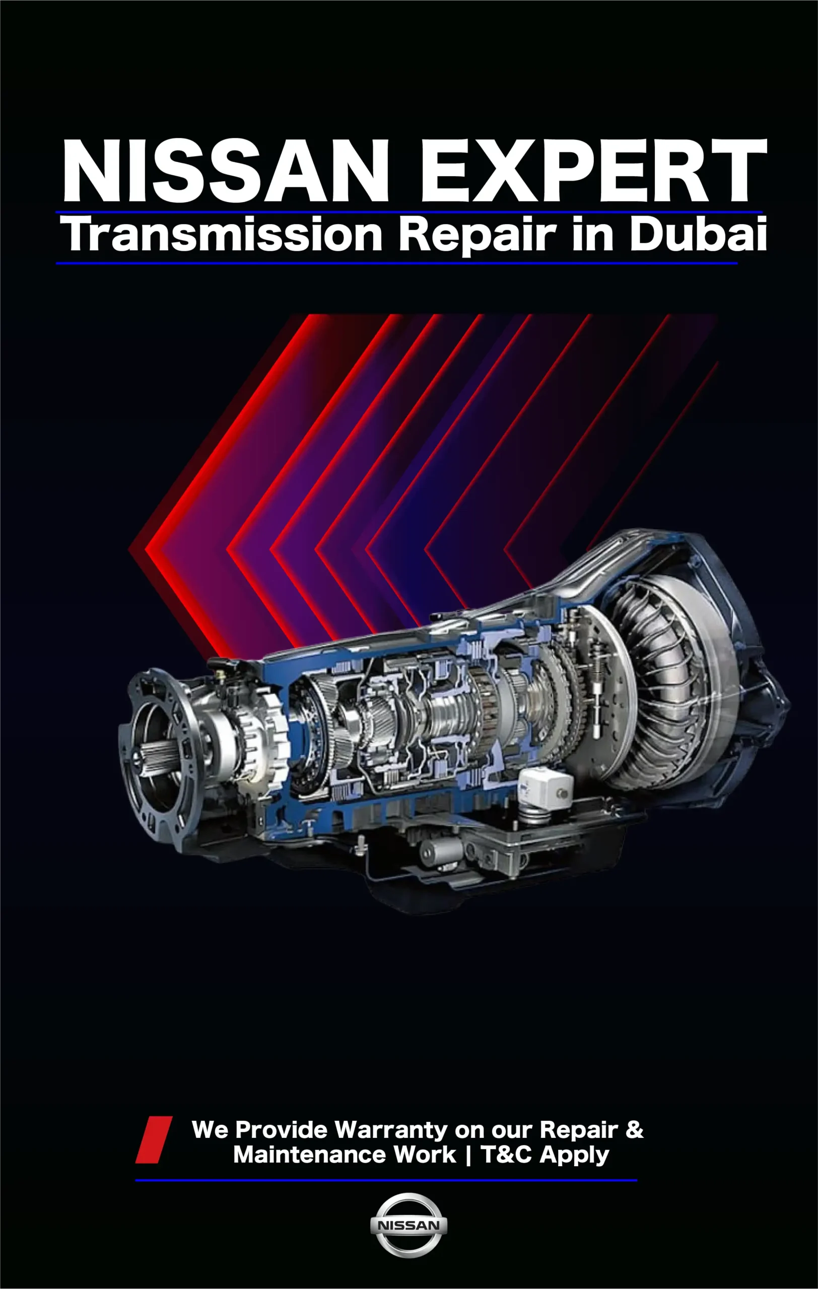 Expert Nissan Transmission Repair Services in Dubai