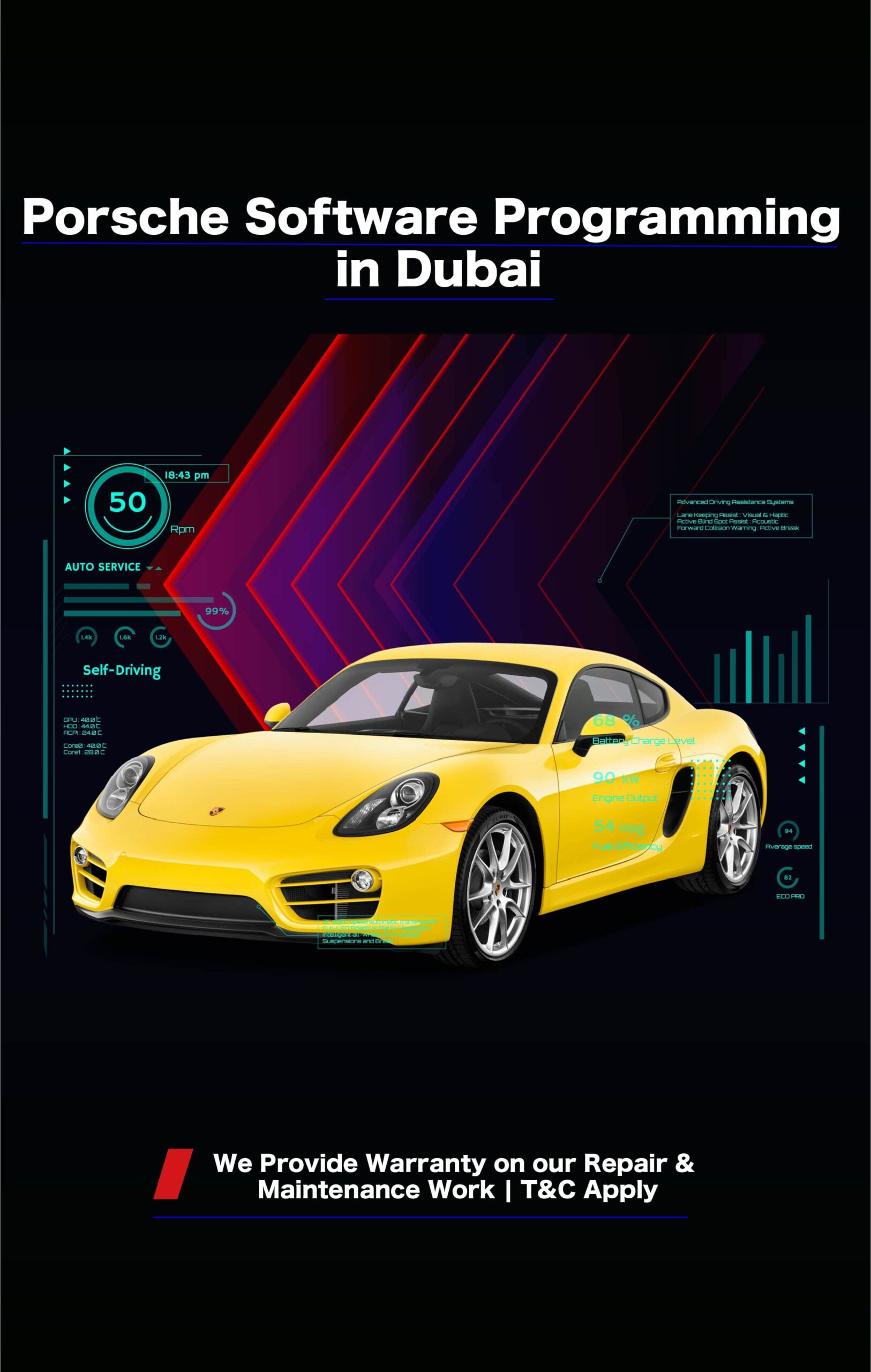 Porsche Software Programming Services in Dubai