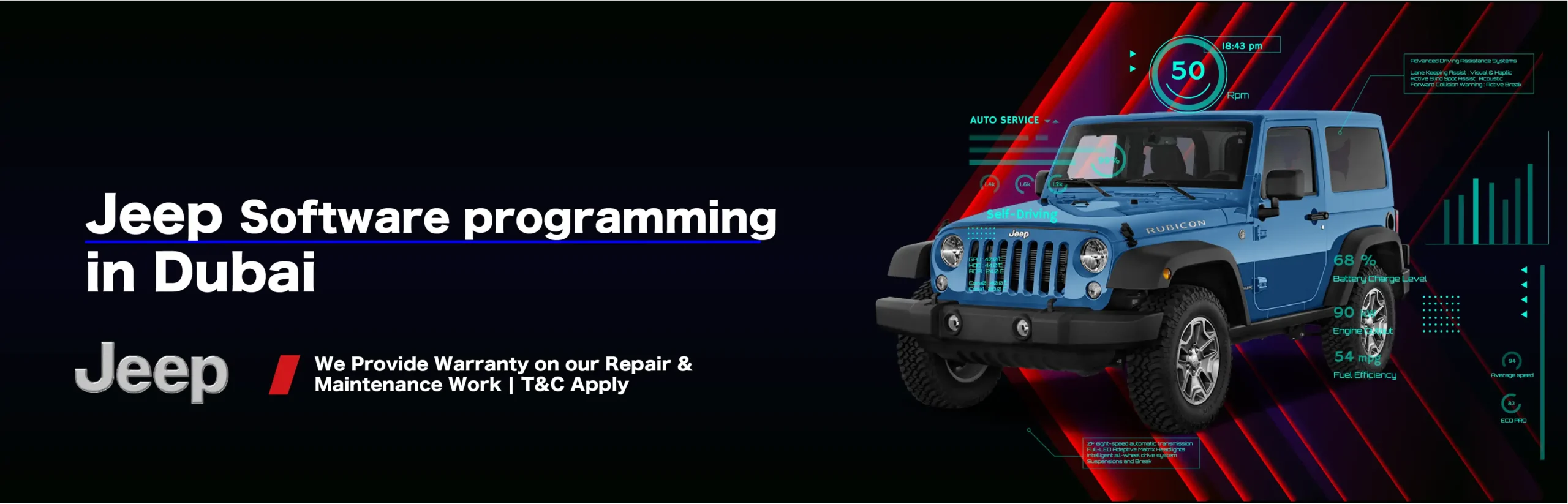 Jeep Software Programming Services in Dubai