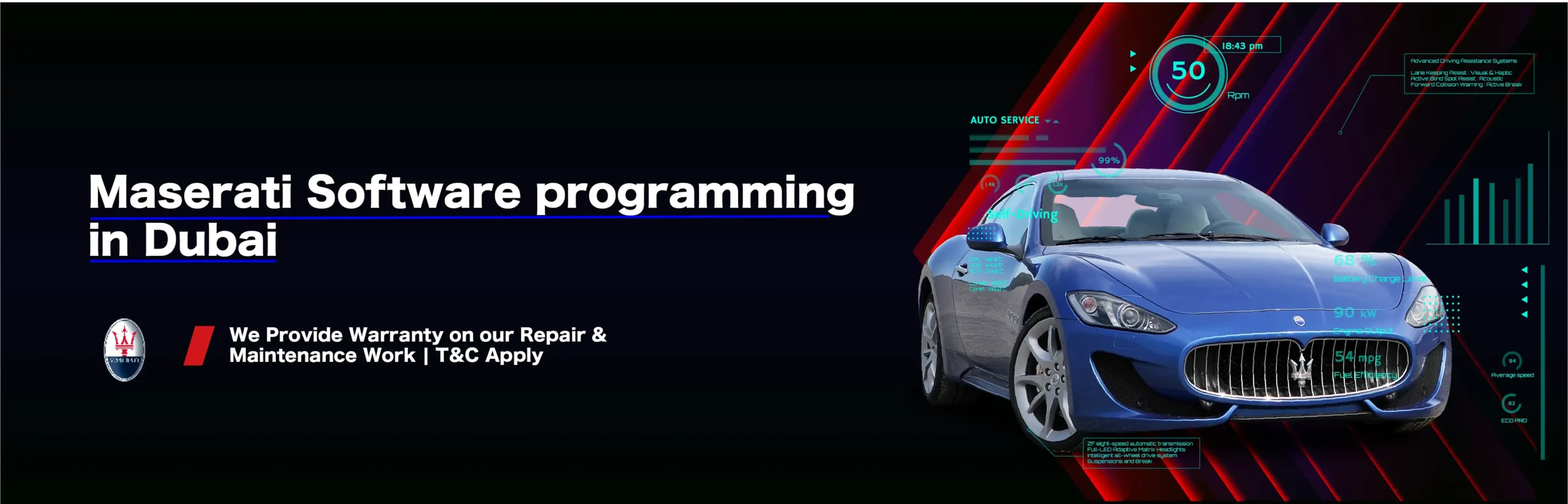 Maserati Software Programming Services in Dubai